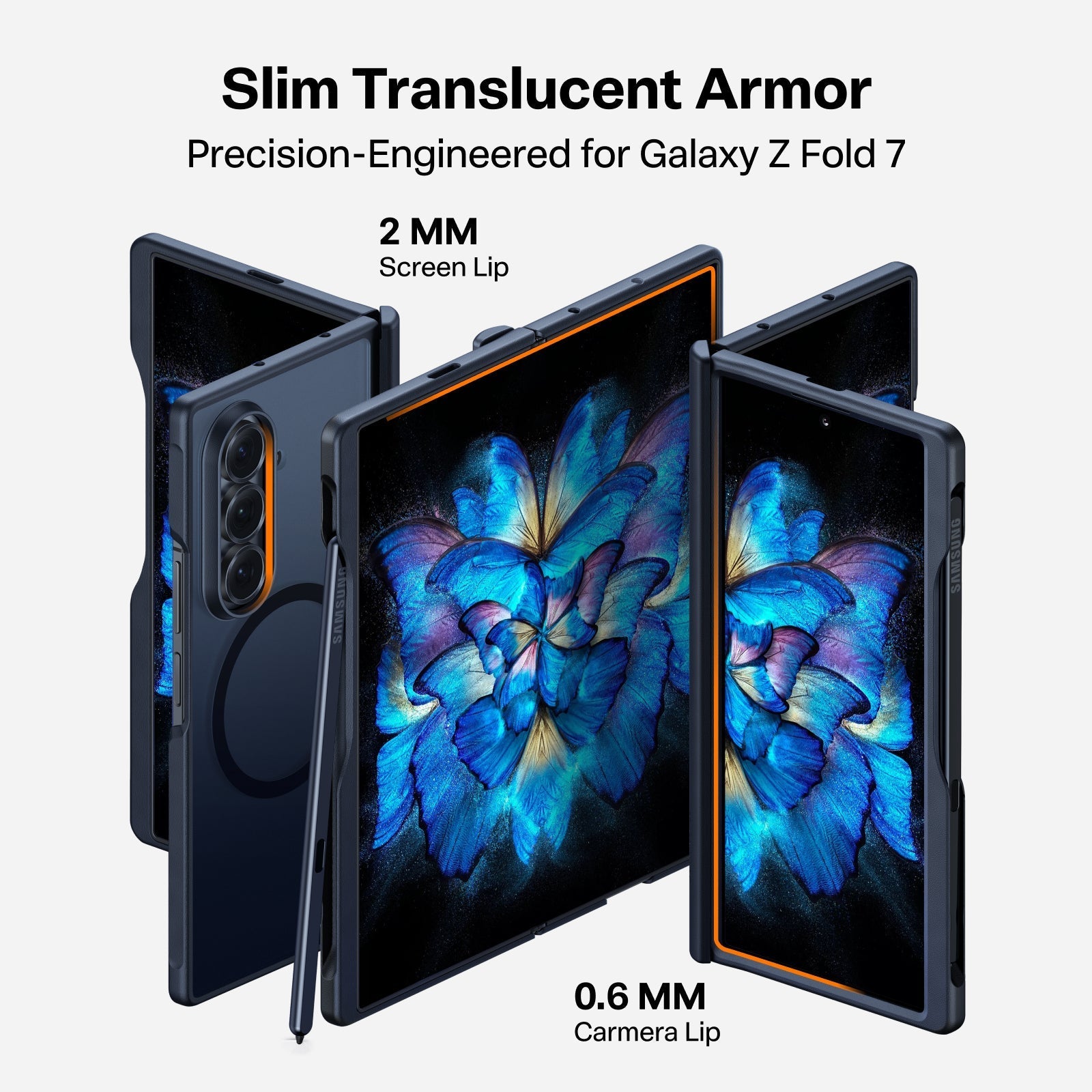 Torras Guardian-Mag for Samsung Z Fold 7