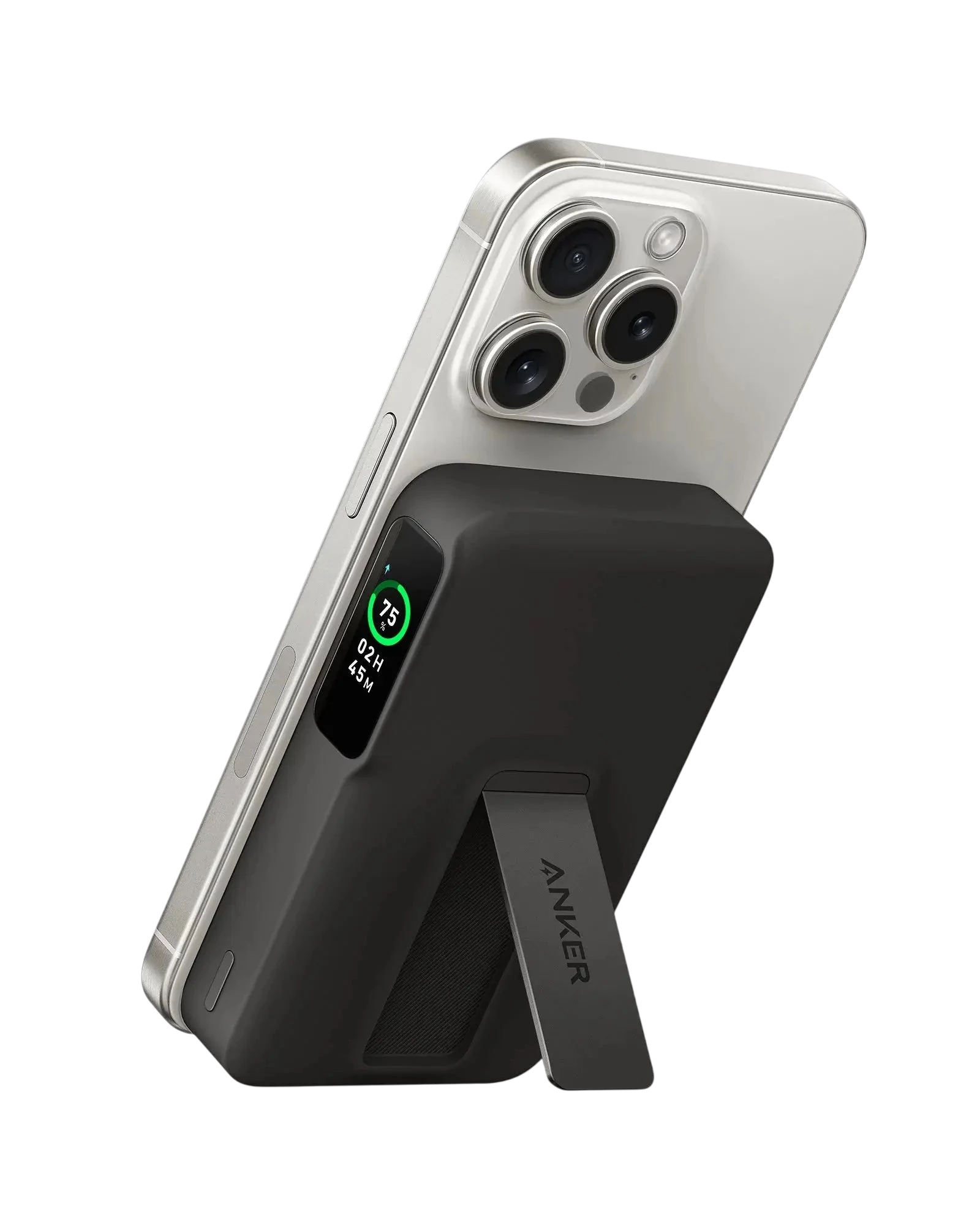 Anker MagGo Power Bank 10k Qi2 Certified (15W) - Black