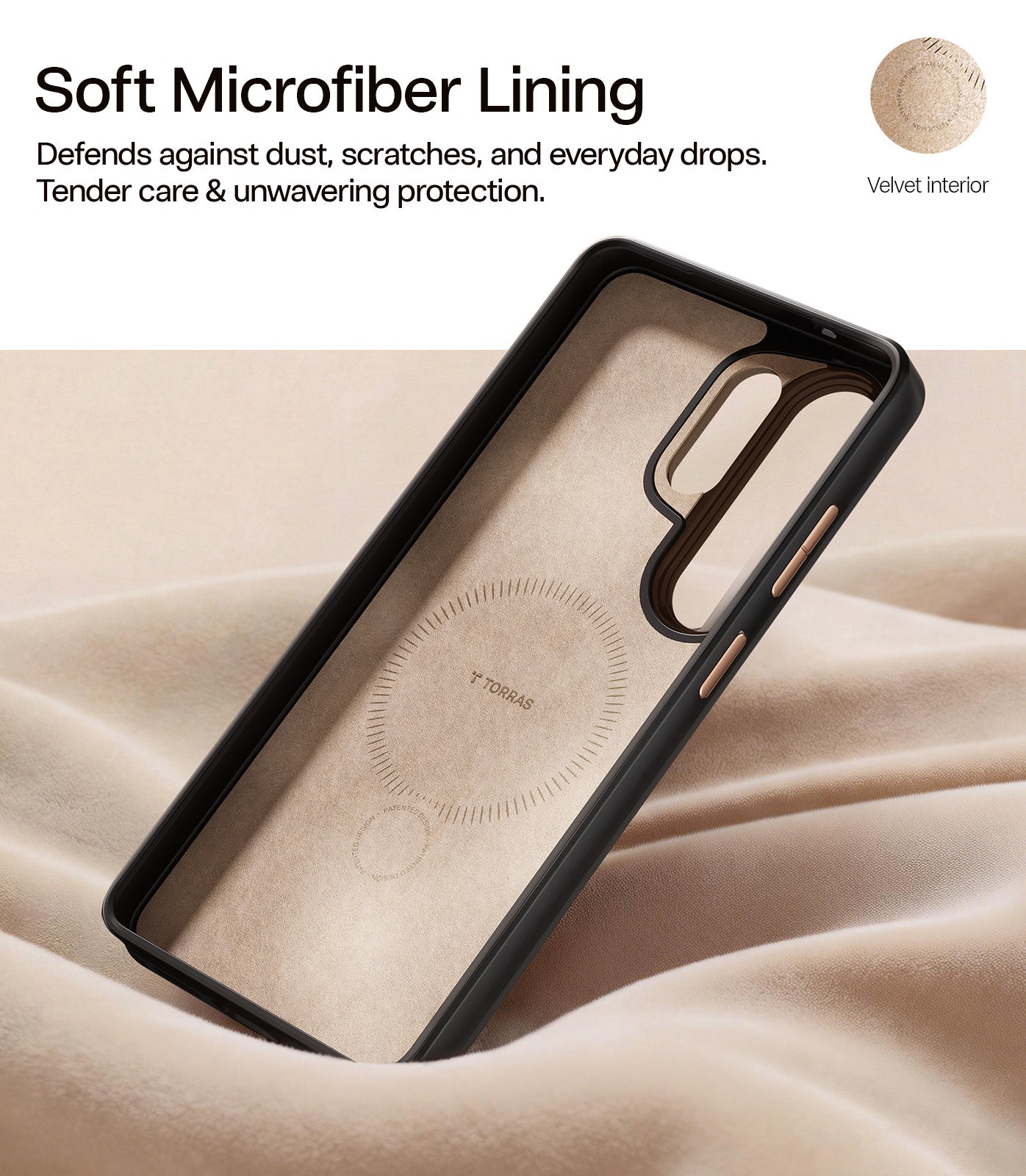 TORRAS Ostand Spin VegSkin for Samsung Galaxy S26 Ultra