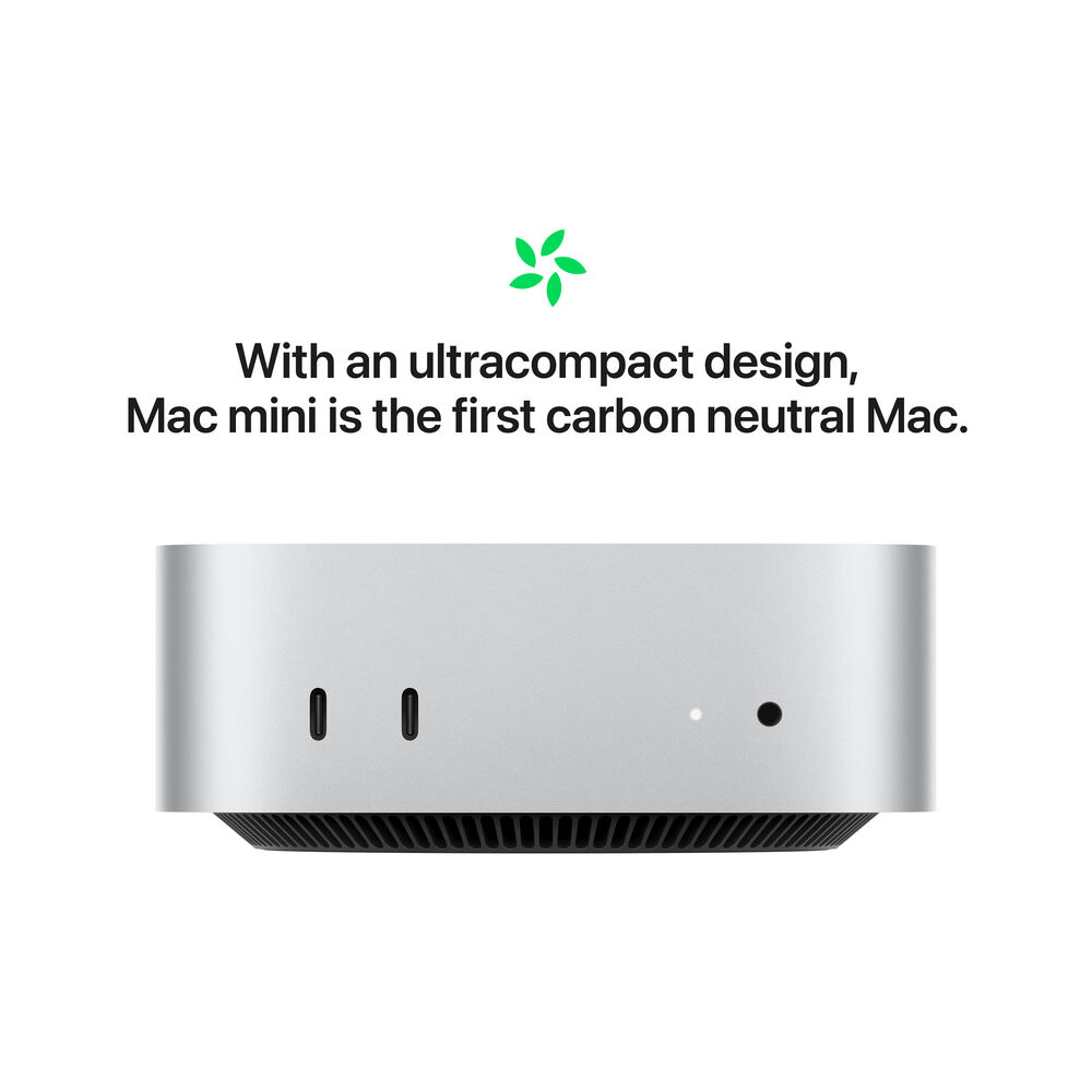 Apple Mac mini with M4 Chip (2024) with one year official warranty