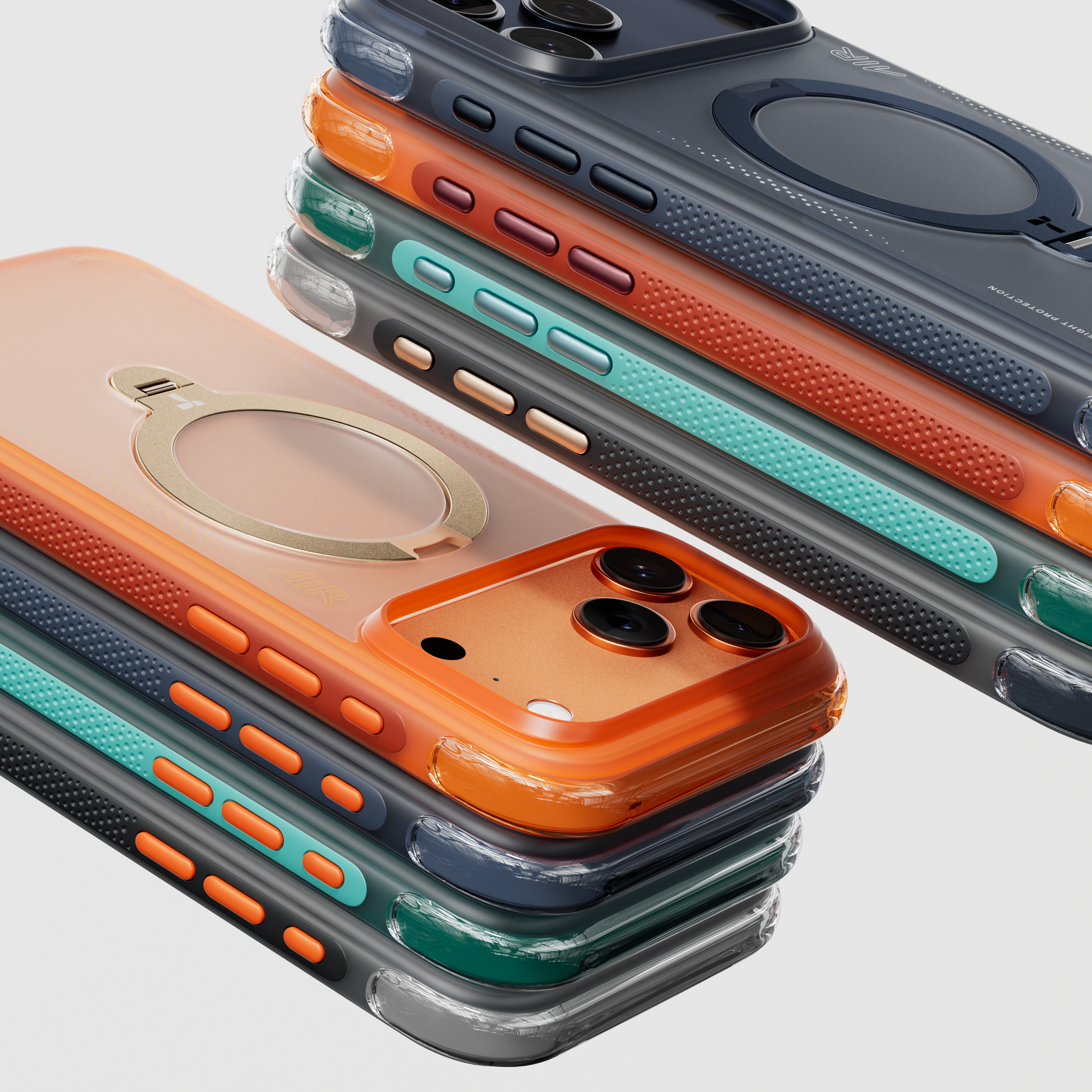 Torras Ostand Q3 Air for iPhone 17 Pro Max - Deep Blue