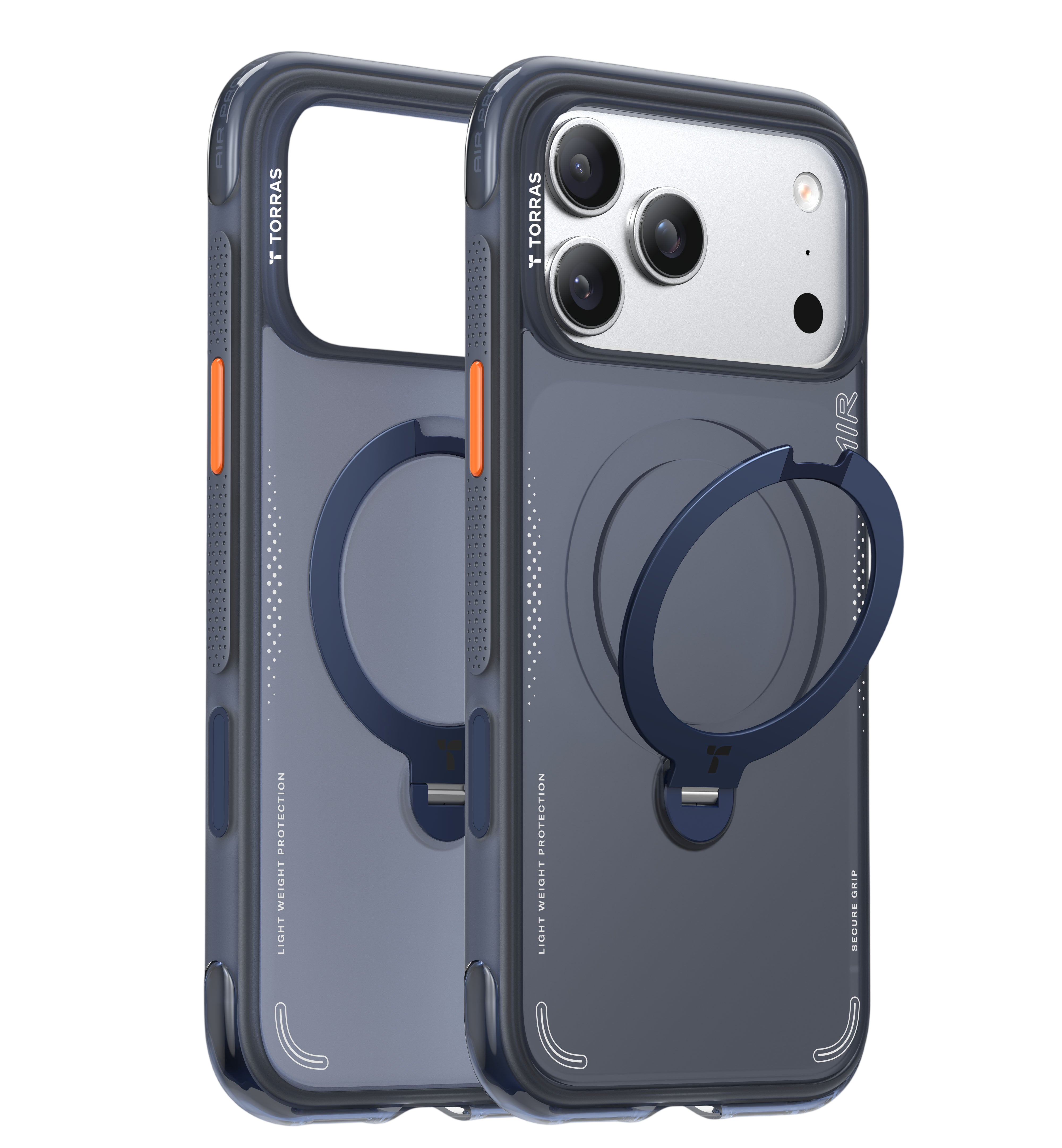 Torras Ostand Q3 Air for iPhone 17 Pro Max - Shadow Black