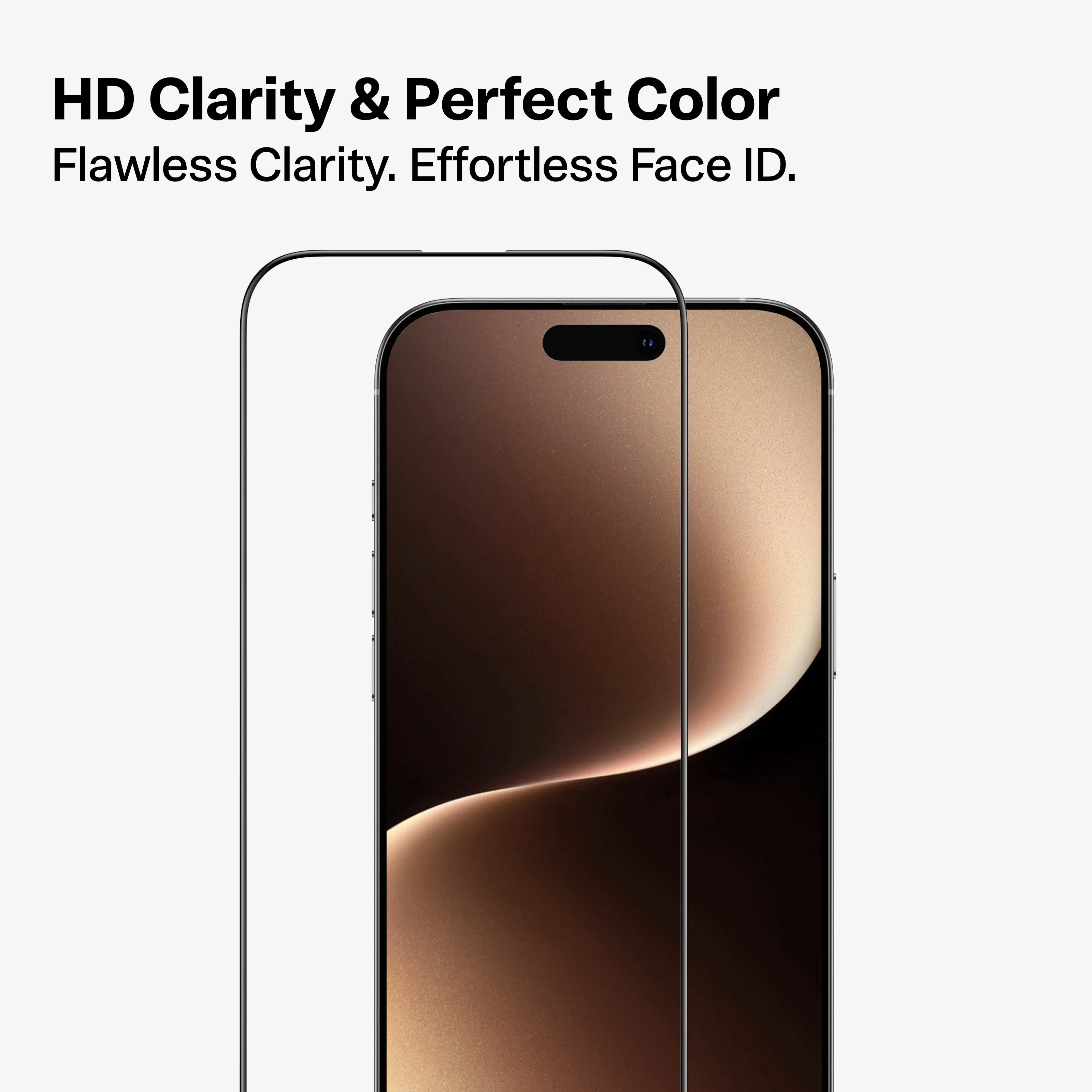 حامي شاشة زجاجي TORRAS GlassGo مقسى لهاتف iPhone 17 Pro Max / 17 Pro / Air / 17- 1 عبوة