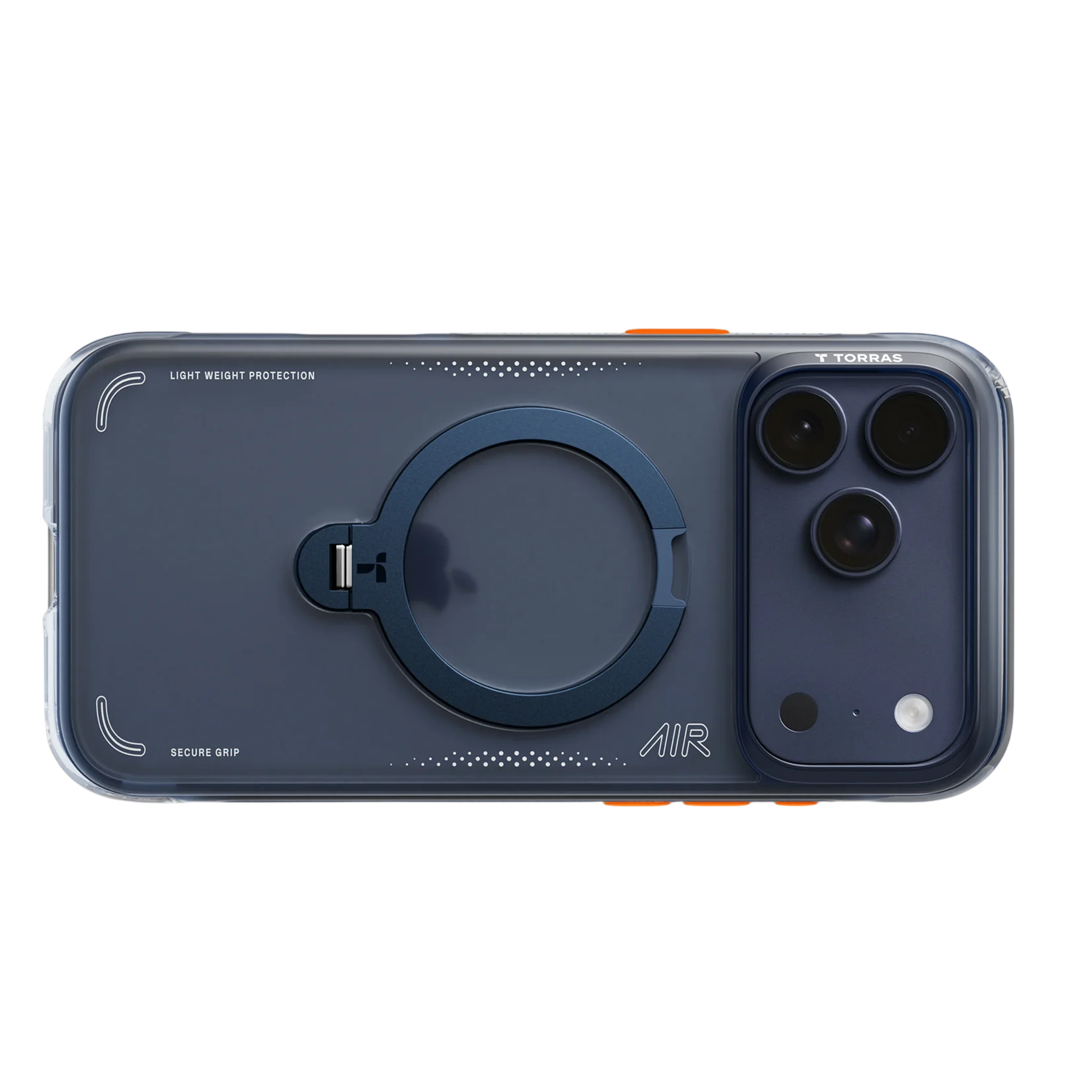 Torras Ostand Q3 Air for iPhone 17 Pro Max - Deep Blue