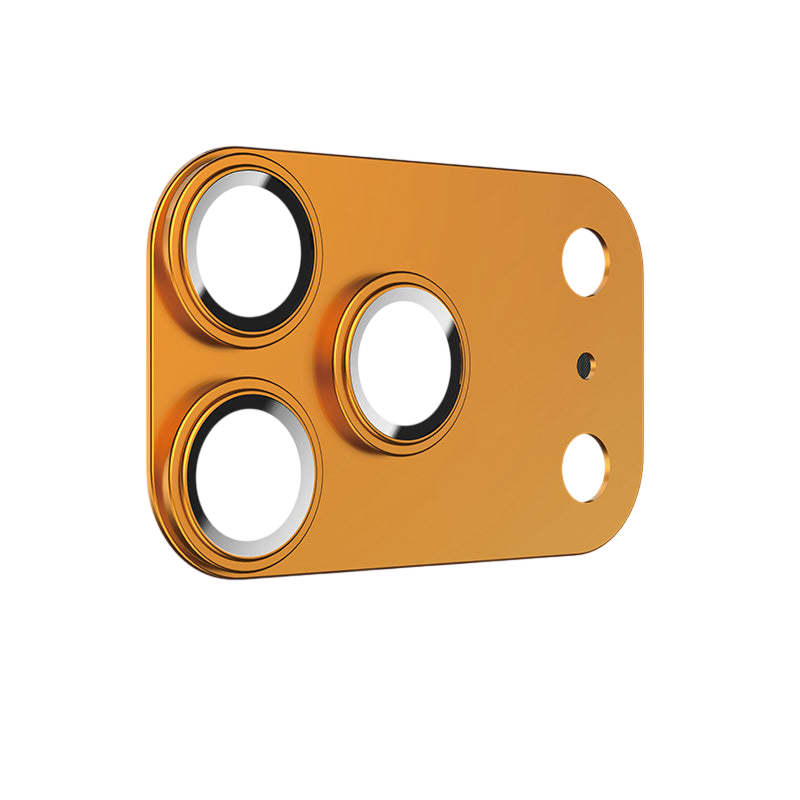 Benks GlassWarrior Plateau + Lens Protector for iPhone 17 Pro & Pro Max - Orange