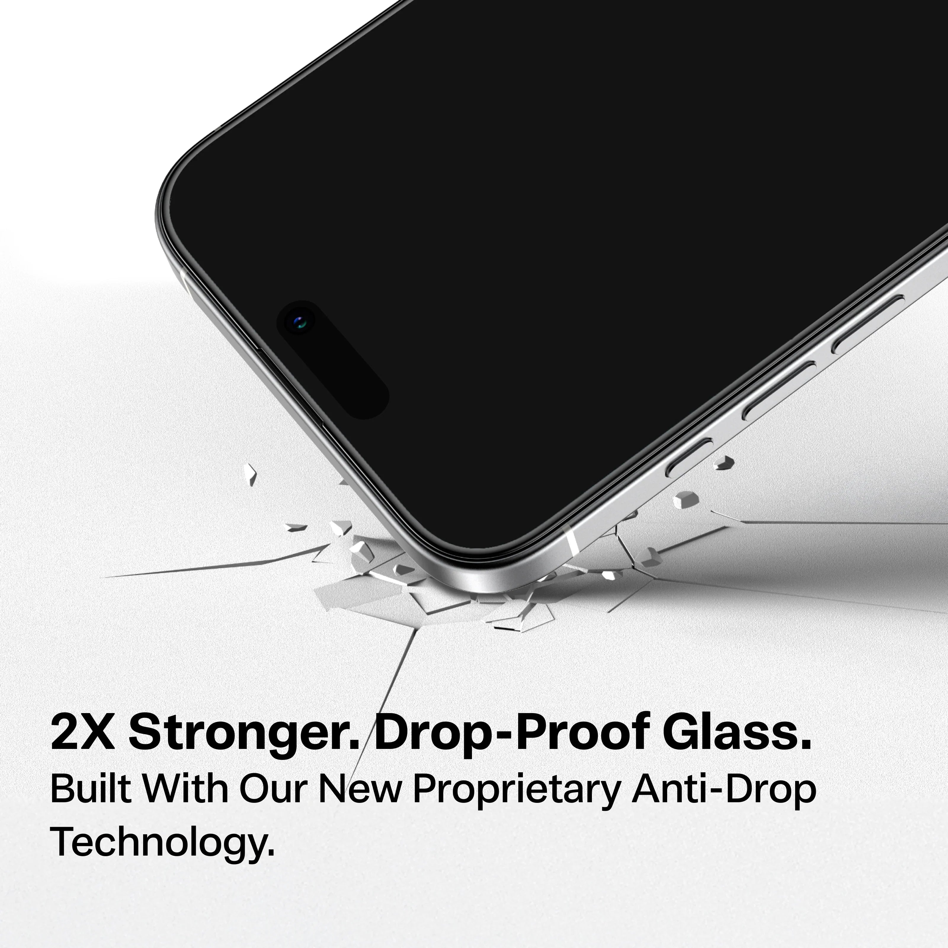 TORRAS GlassGo Privacy Screen Protector for iPhone 17 Series (17 / Pro / Pro Max / Air) — 1 Pack