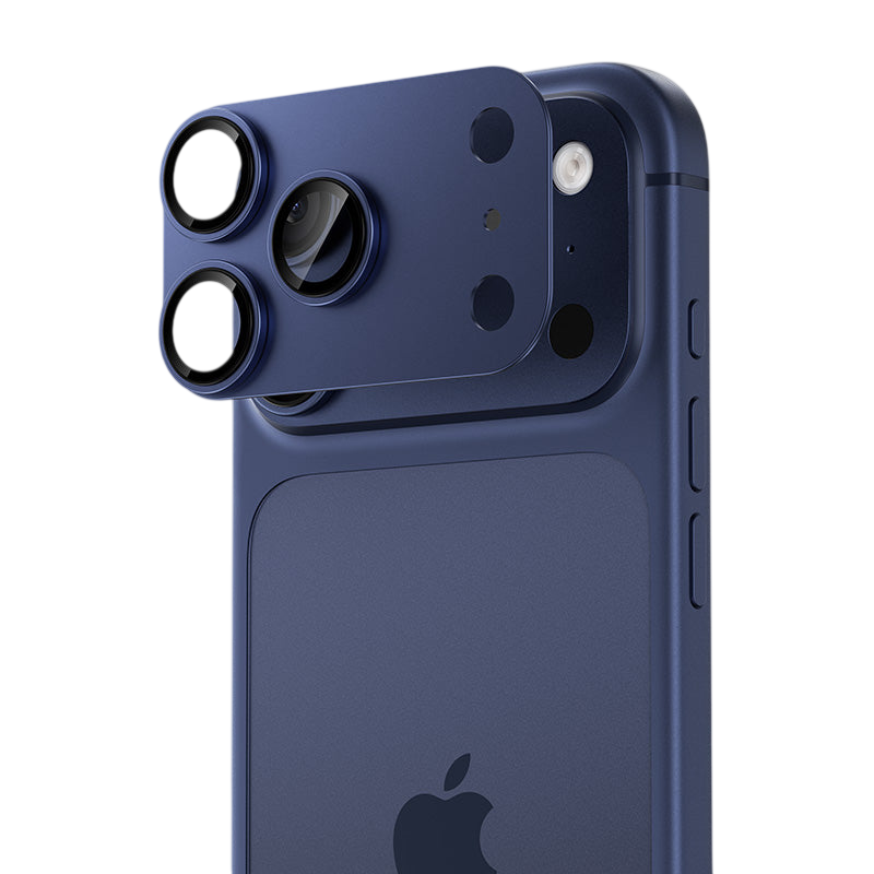 Benks GlassWarrior Plateau + Lens Protector for iPhone 17 Pro & Pro Max - Blue