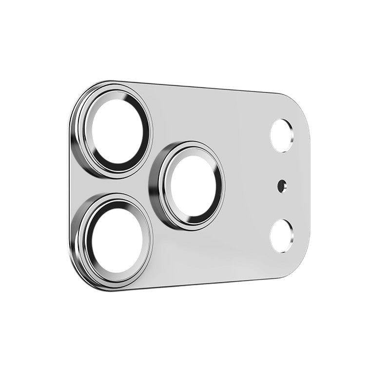 Benks GlassWarrior Plateau + Lens Protector for iPhone 17 Pro & Pro Max - Silver