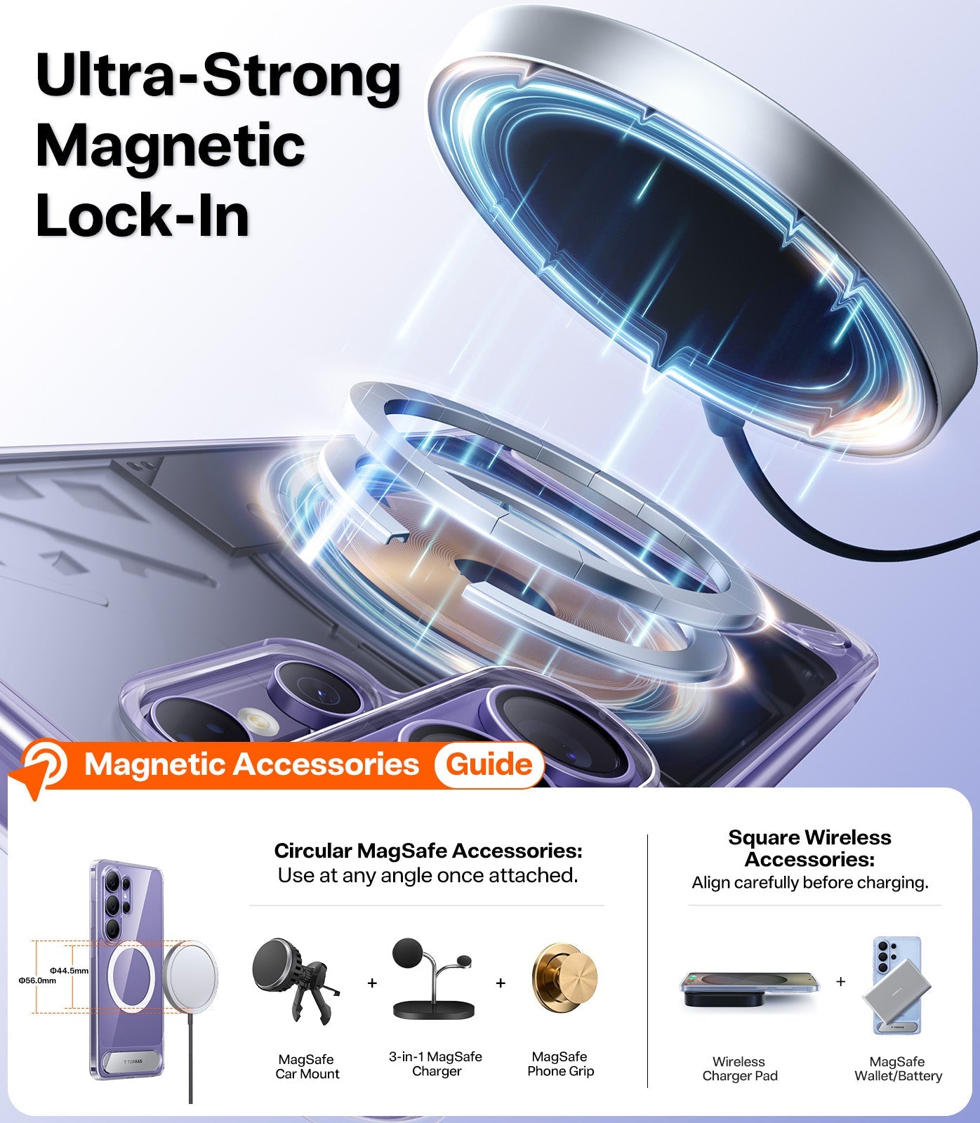 TORRAS Ostand L1 Guardian for Samsung Galaxy S26 Ultra