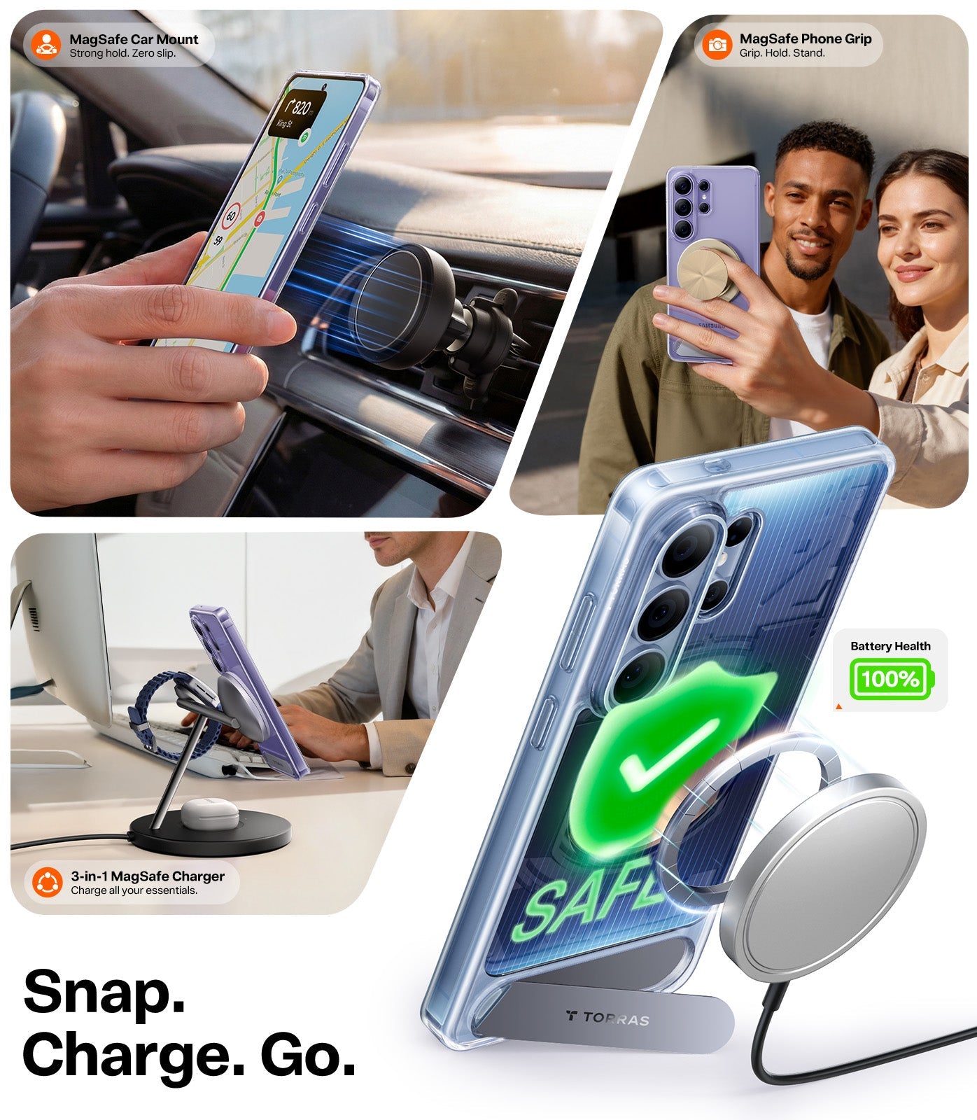 TORRAS Ostand L1 Guardian for Samsung Galaxy S26 Ultra