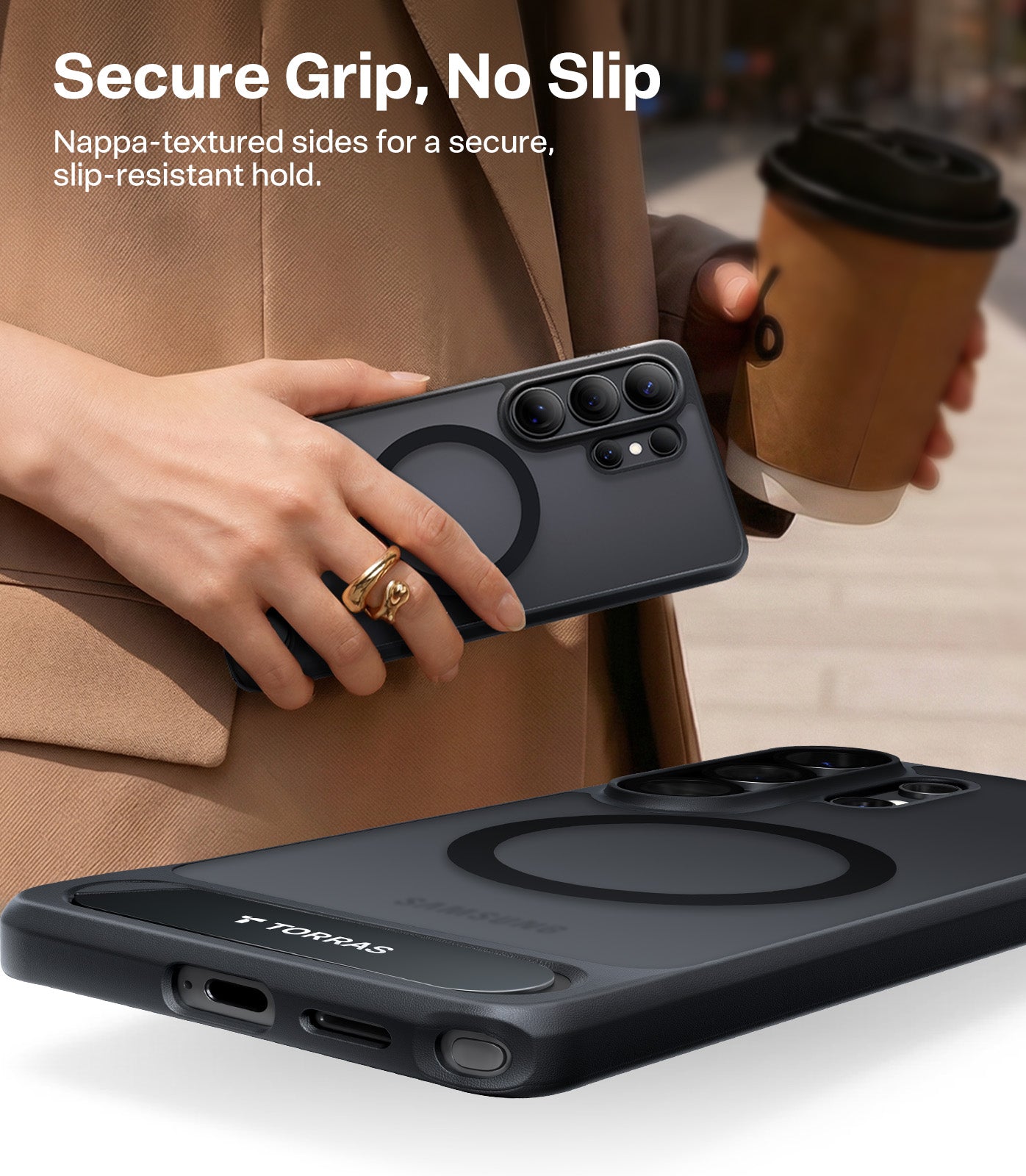 TORRAS Ostand L1 Guardian for Samsung Galaxy S26 Ultra