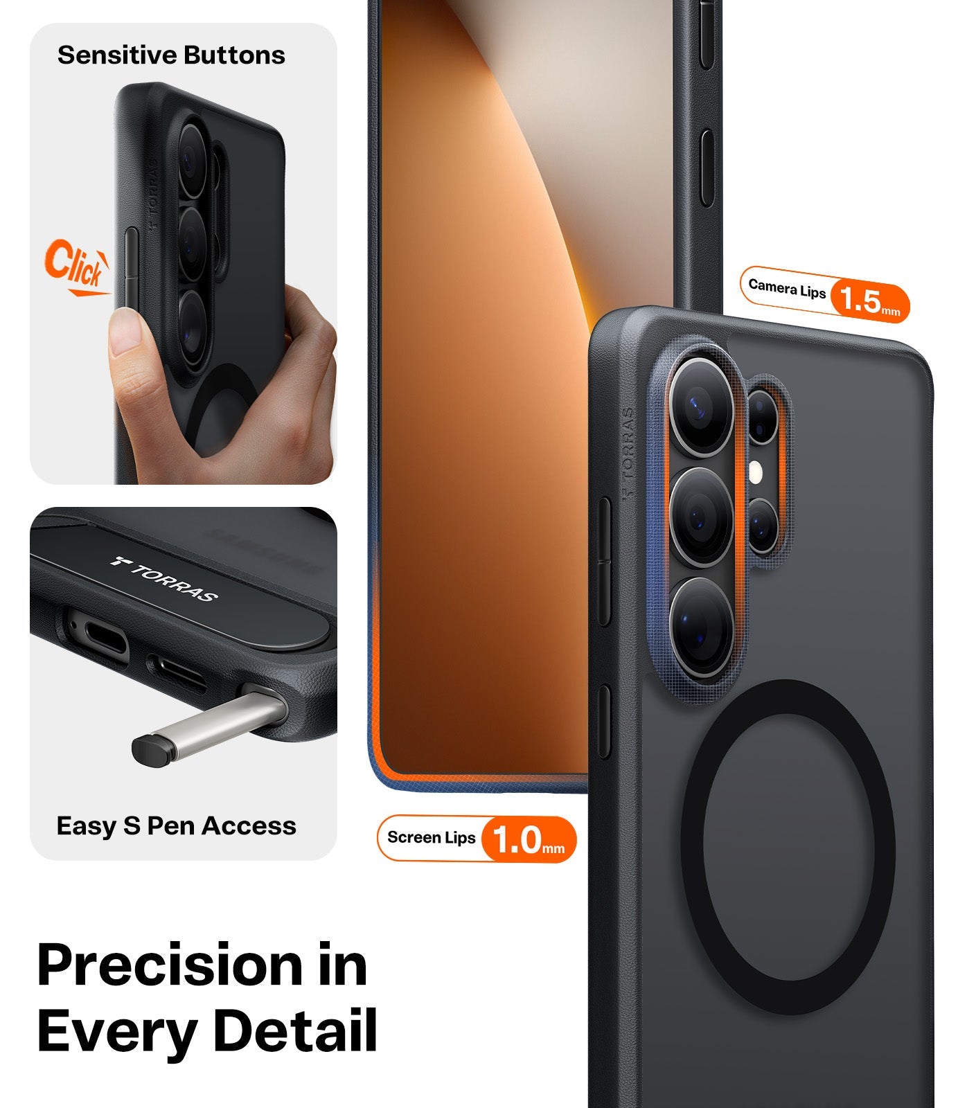 TORRAS Ostand L1 Guardian for Samsung Galaxy S26 Ultra
