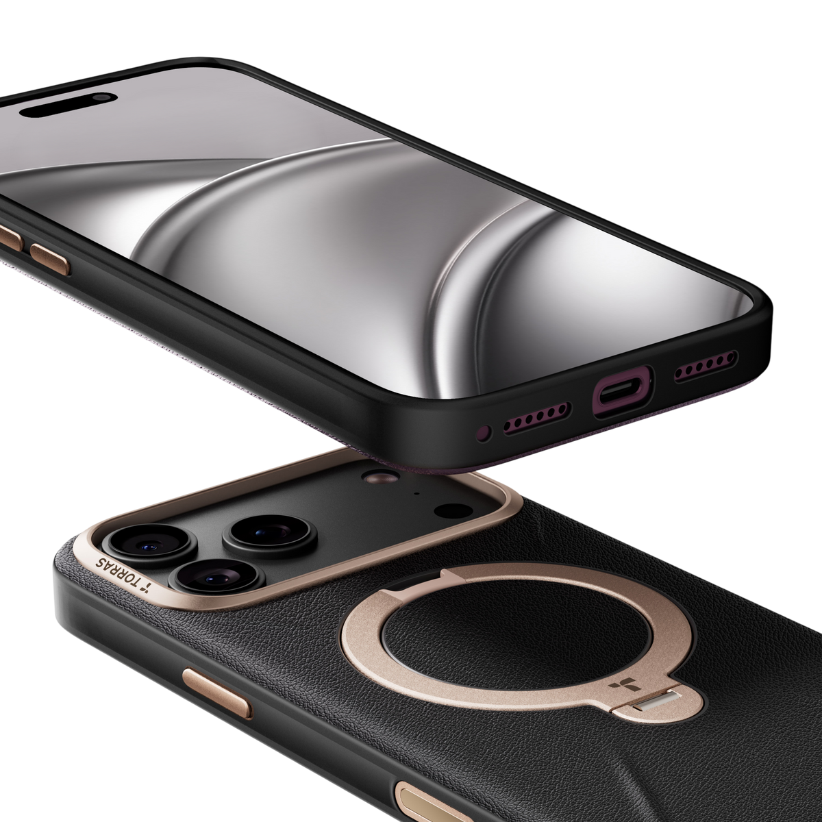 Torras Ostand Q3 VegSkin Case for iPhone 18 Pro Max