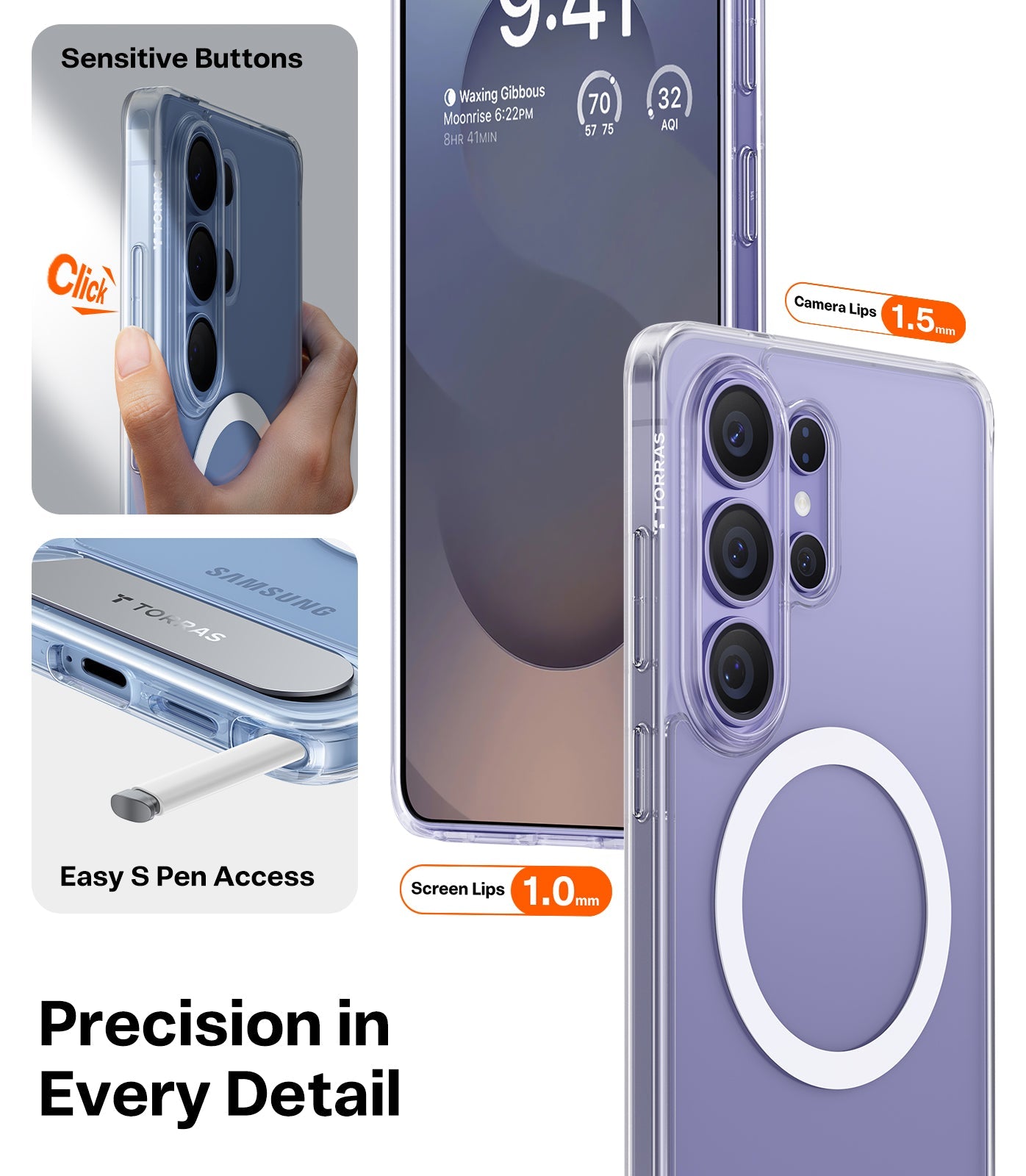 TORRAS Ostand L1 Guardian for Samsung Galaxy S26 Ultra