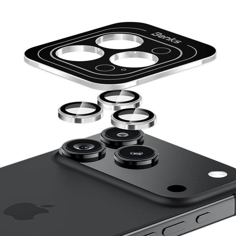 Benks GlassWarrior Lens Protector for iPhone 17 Pro / Pro Max / Air - Black