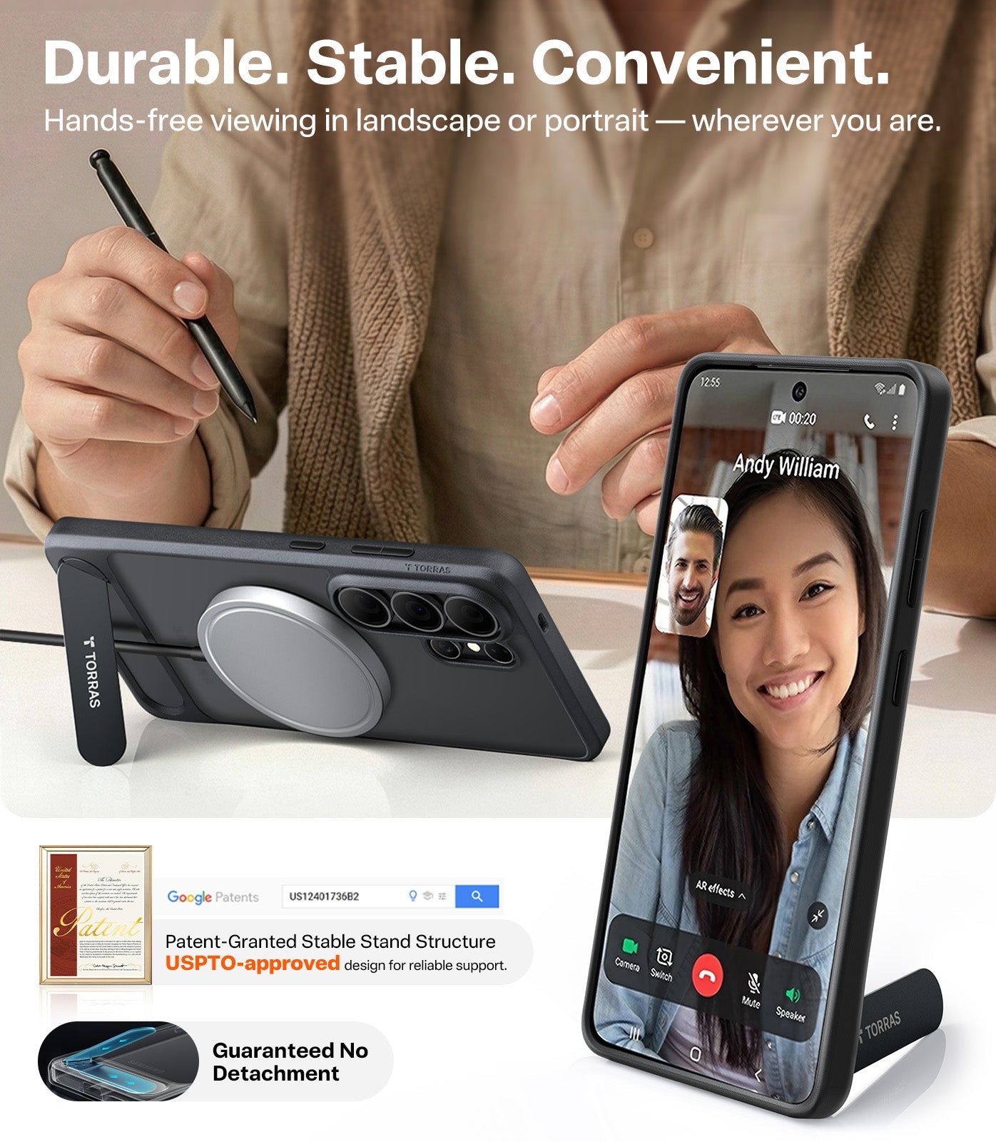 TORRAS Ostand L1 Guardian for Samsung Galaxy S26 Ultra