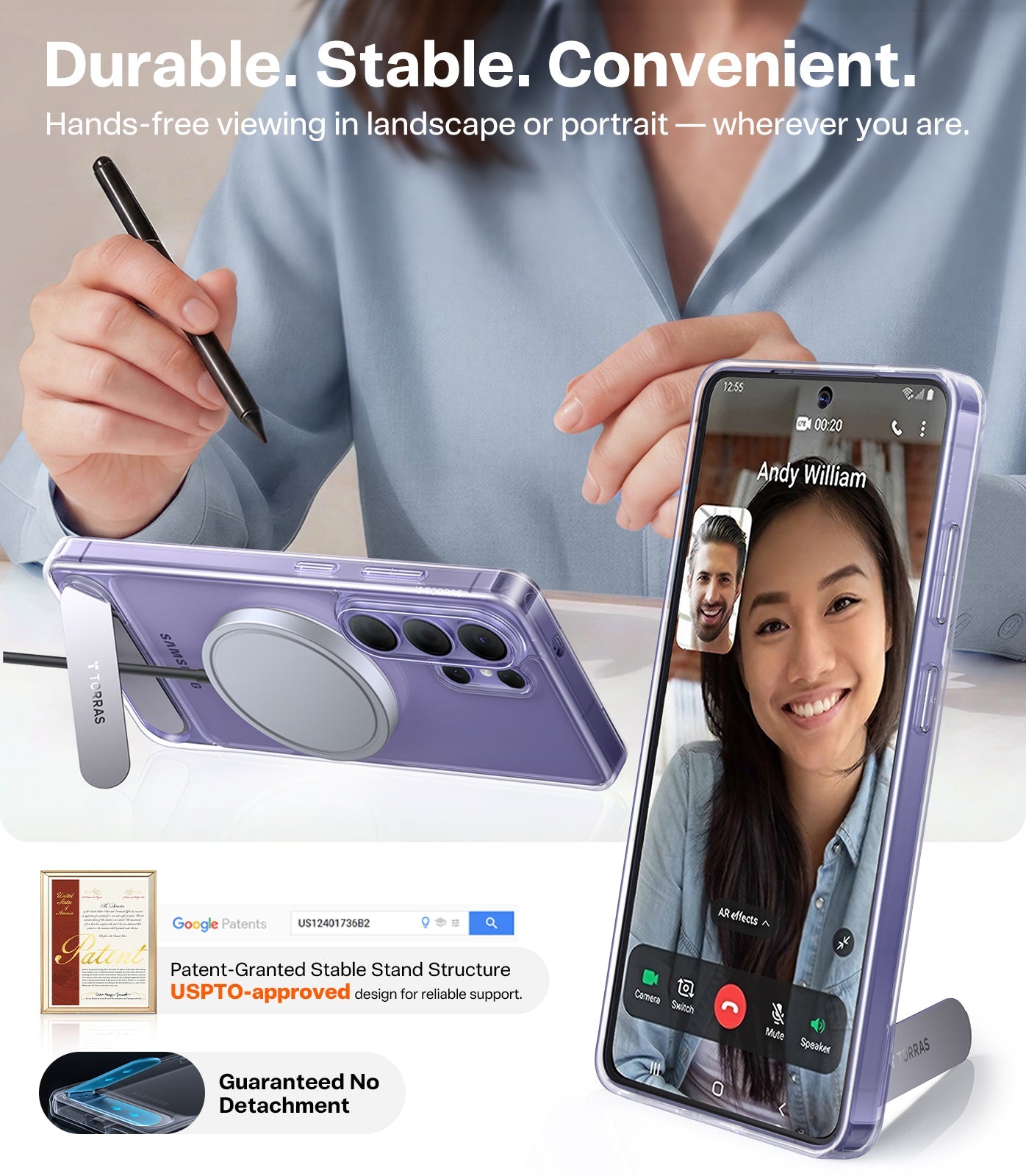 TORRAS Ostand L1 Guardian for Samsung Galaxy S26 Ultra