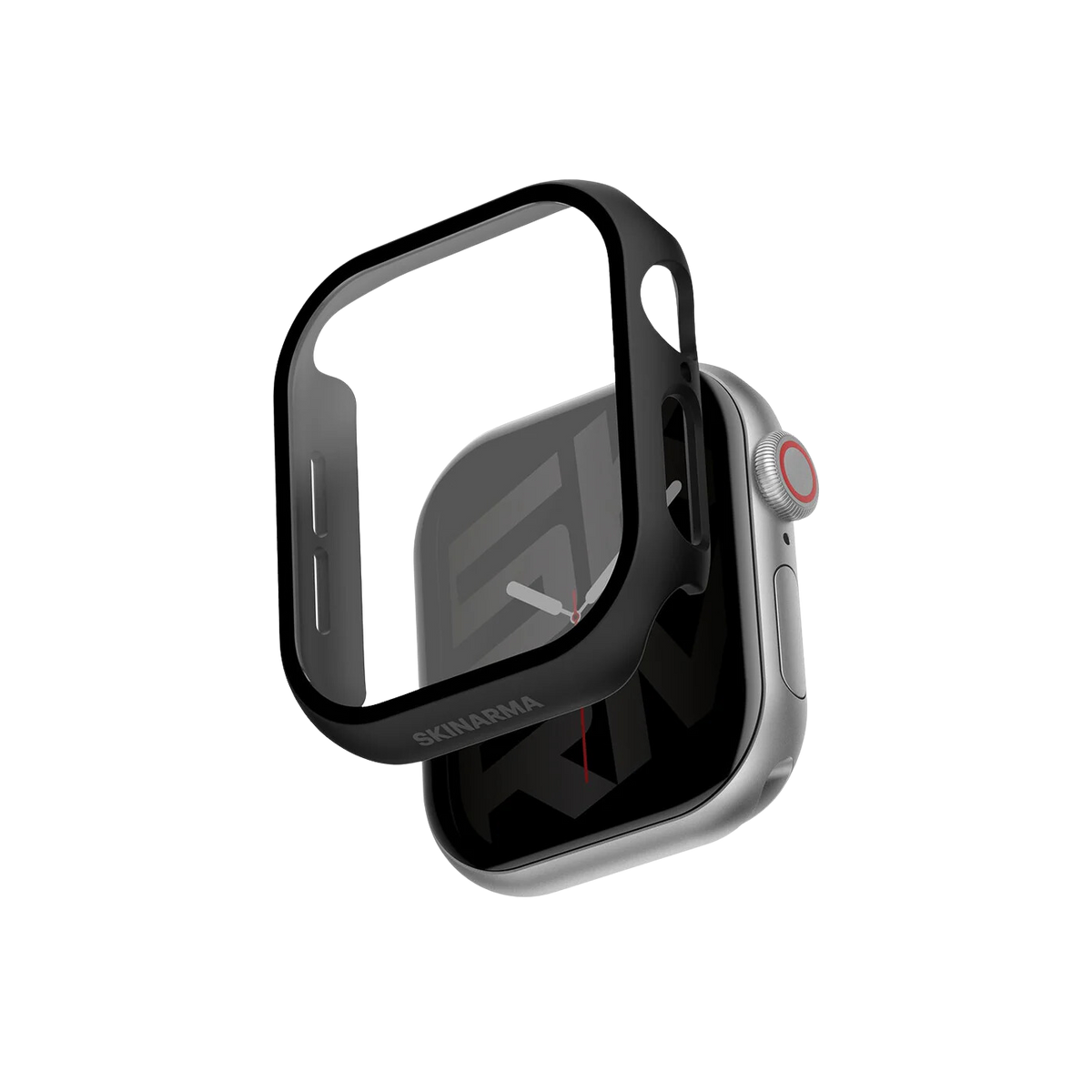 Skinarma GADO Slim Case with 9H Clear Screen Protector for Apple Watch Series 10 42mm