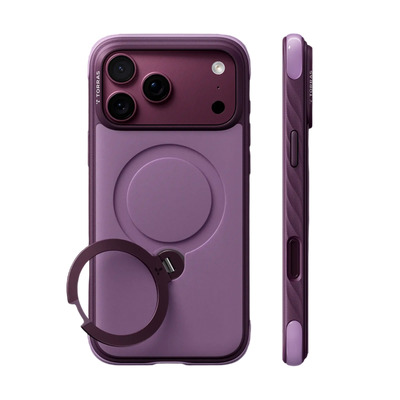 Torras Ostand Q3 Rugg Case for iPhone 18 Pro - Purple #color_purple