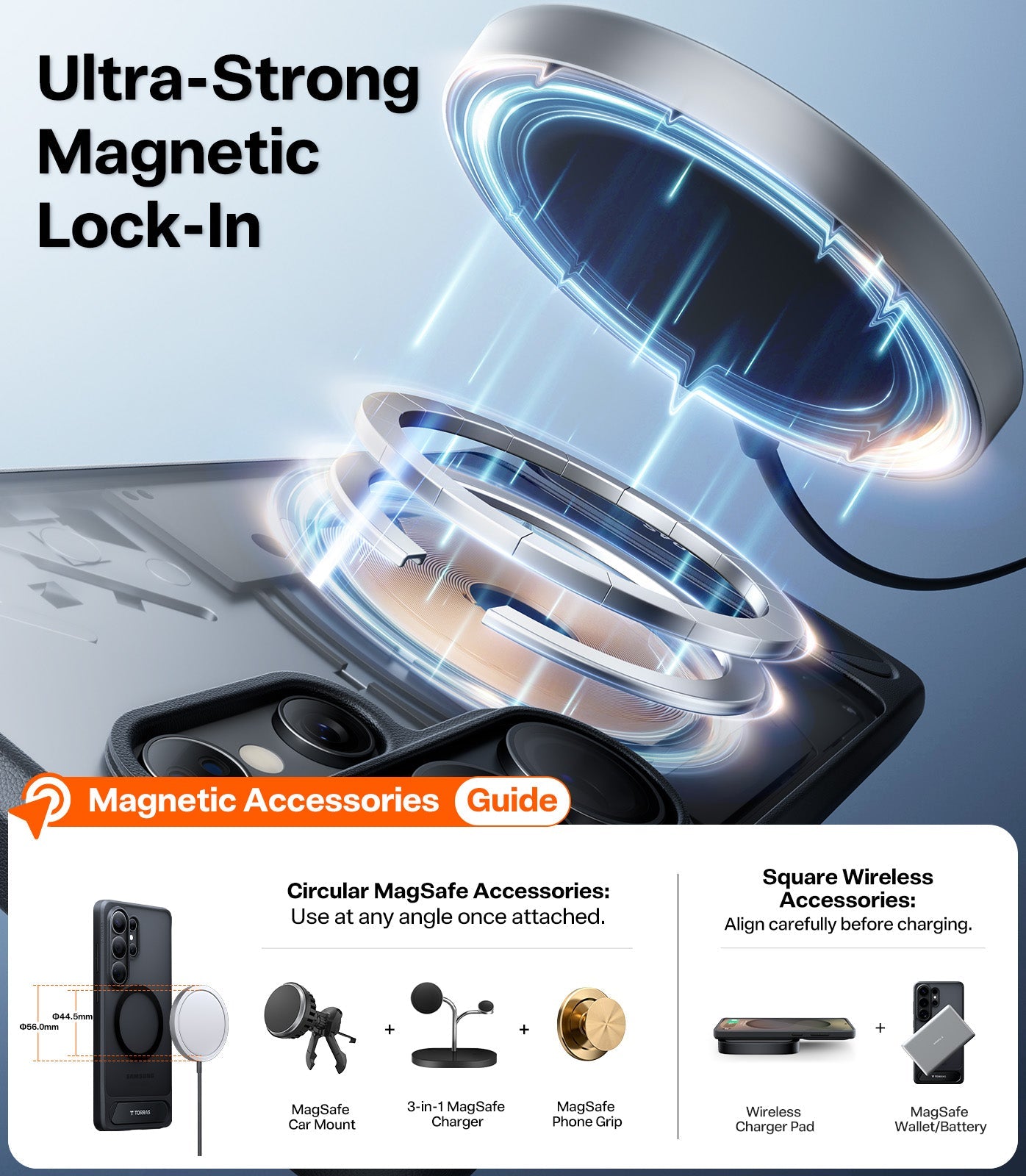 TORRAS Ostand L1 Guardian for Samsung Galaxy S26 Ultra