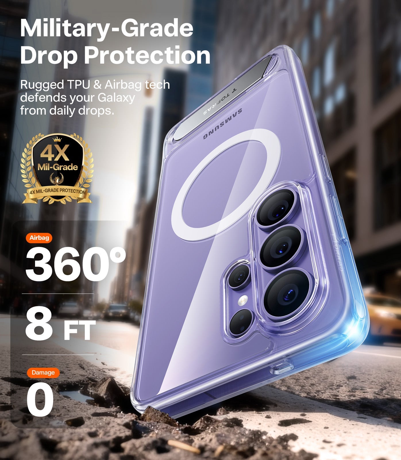 TORRAS Ostand L1 Guardian for Samsung Galaxy S26 Ultra