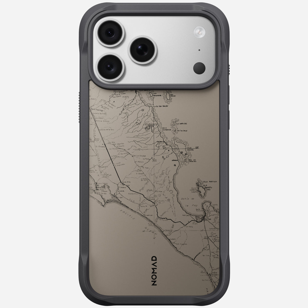 Nomad Rugged Case for iPhone 18 Pro Max - Balandra (Tan)