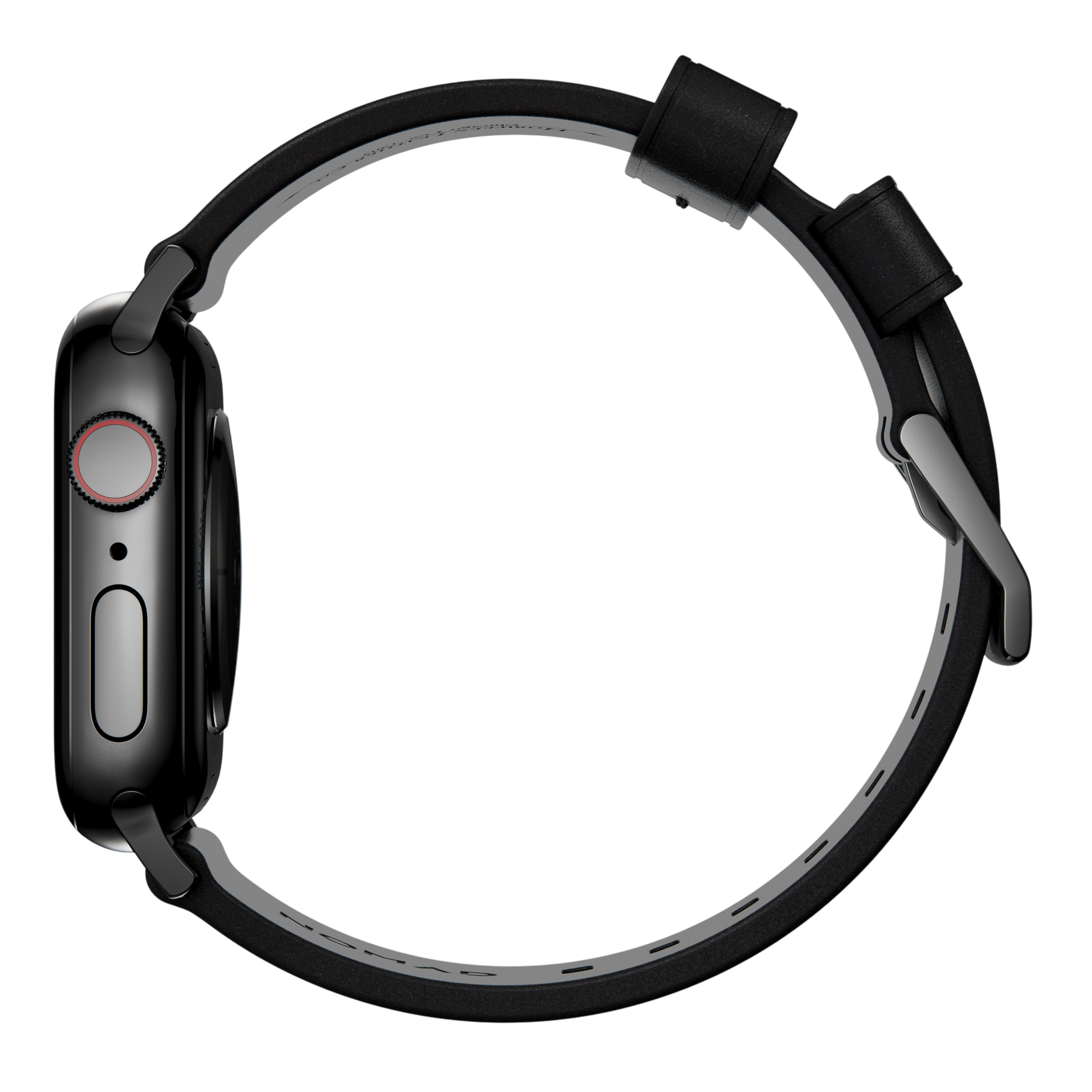 Nomad Modern Leather Band for Apple Watch Ultra 3 / 2 / 1 - 49mm - Black