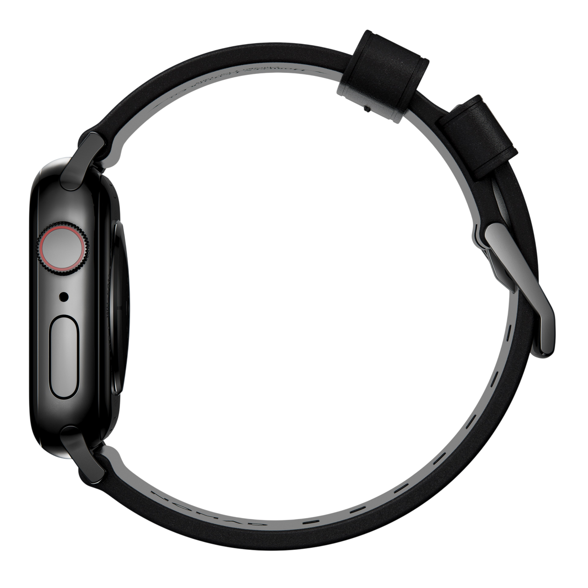 Nomad Modern Leather Band for Apple Watch Ultra 3 / 2 / 1 - 49mm - Black