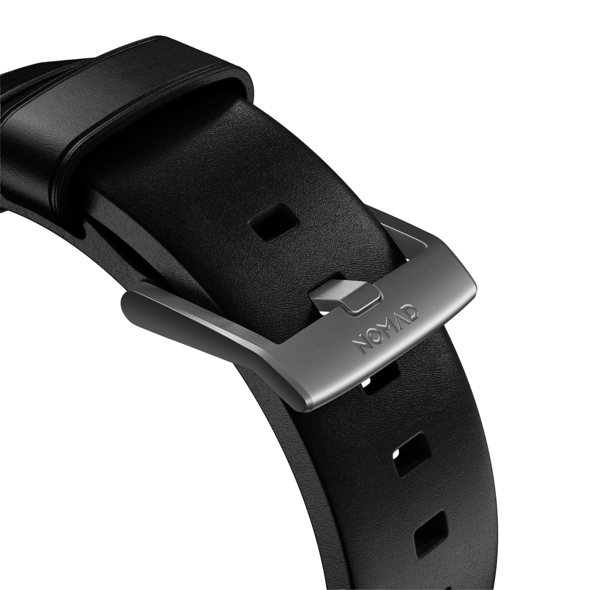 Nomad Modern Leather Band for Apple Watch Ultra 3 / 2 / 1 - 49mm - Black