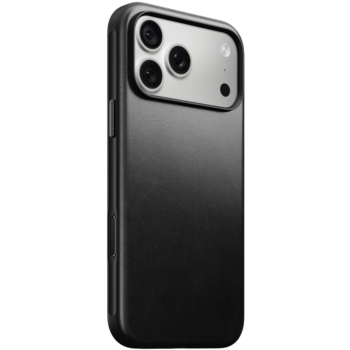 Nomad Modern Leather Case for iPhone 18 Pro Max - Black (Horween) #color_black-horween
