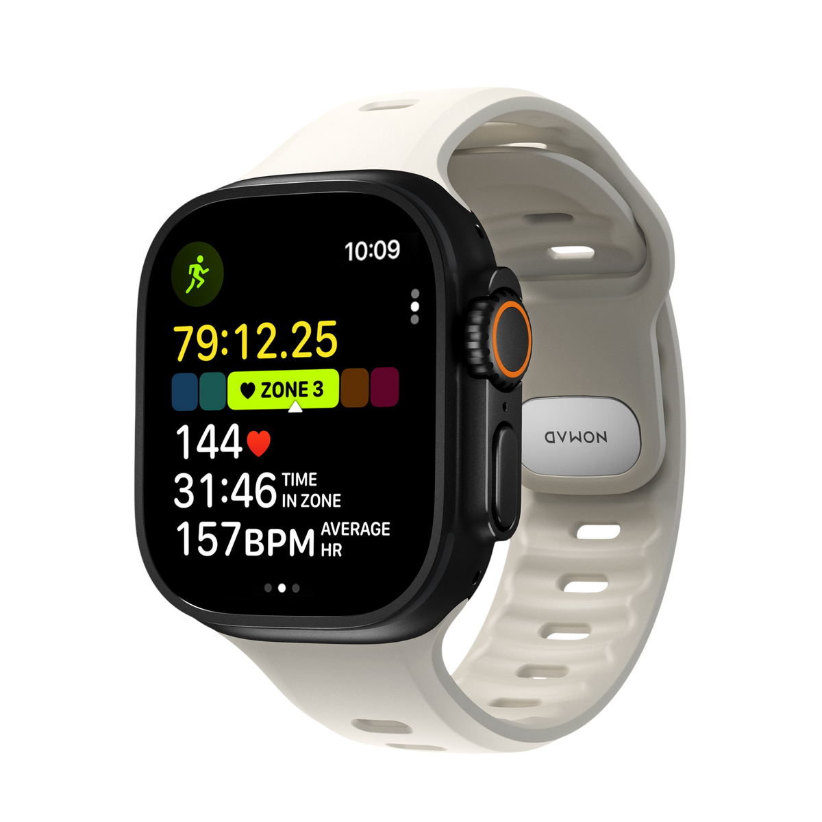 Nomad Tempo Band for Apple Watch 49mm - Driftwood #color_driftwood