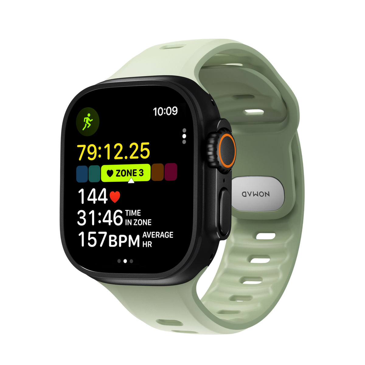 Nomad Tempo Band for Apple Watch 49mm - Seagrass #color_seagrass