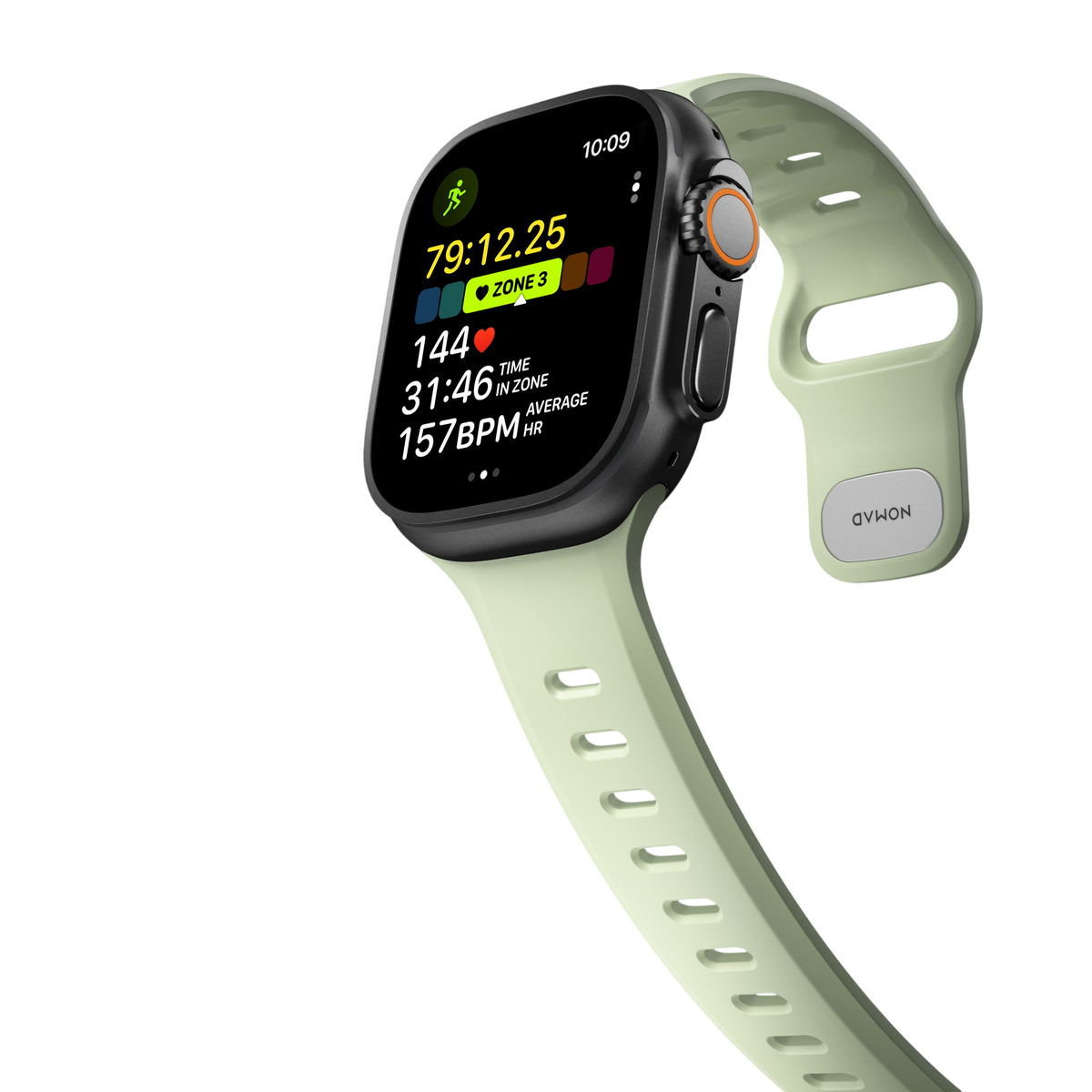 Nomad Tempo Band for Apple Watch 49mm - Seagrass #color_seagrass