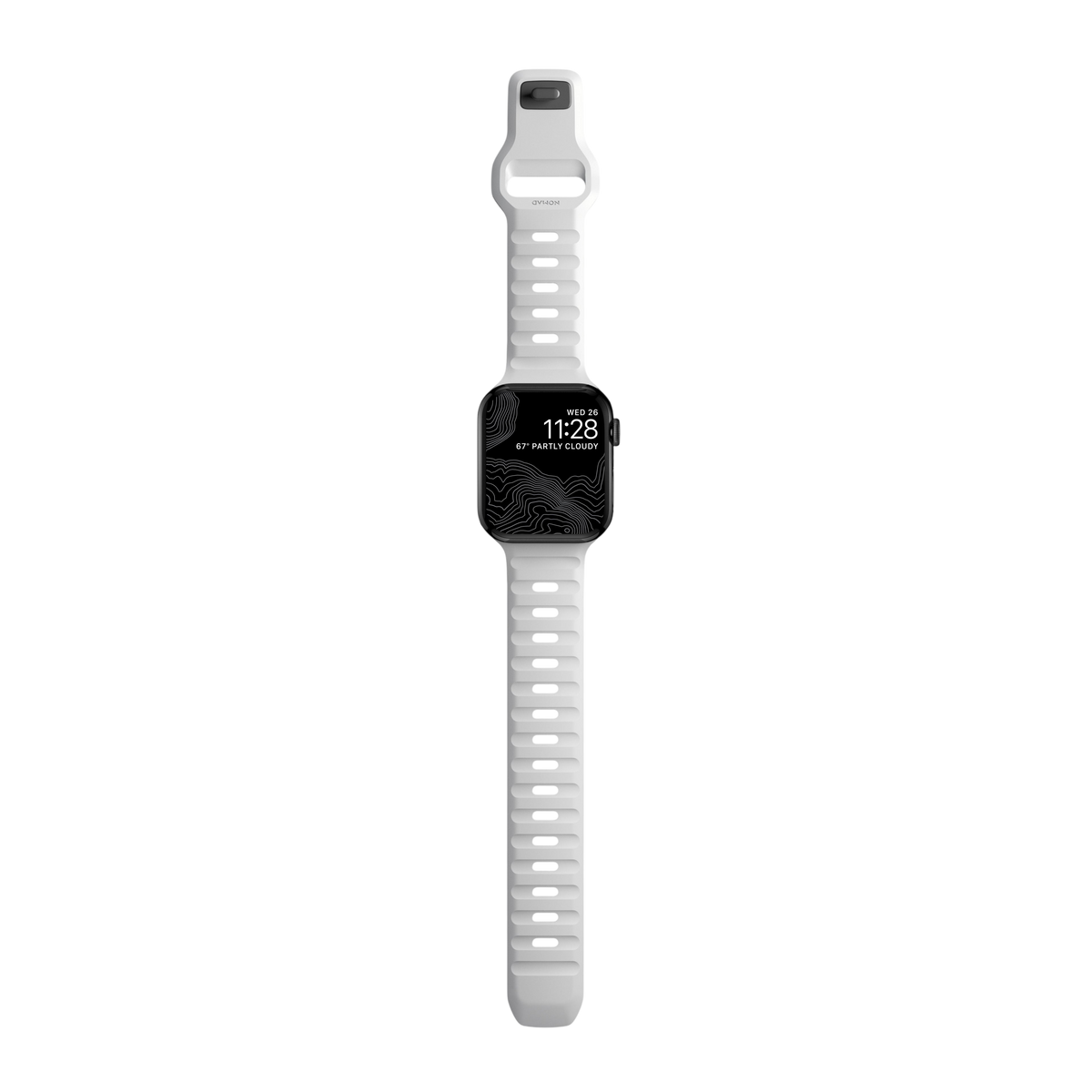 Nomad Waterproof Sport Band for Apple Watch 42mm / 41mm / 40mm - White