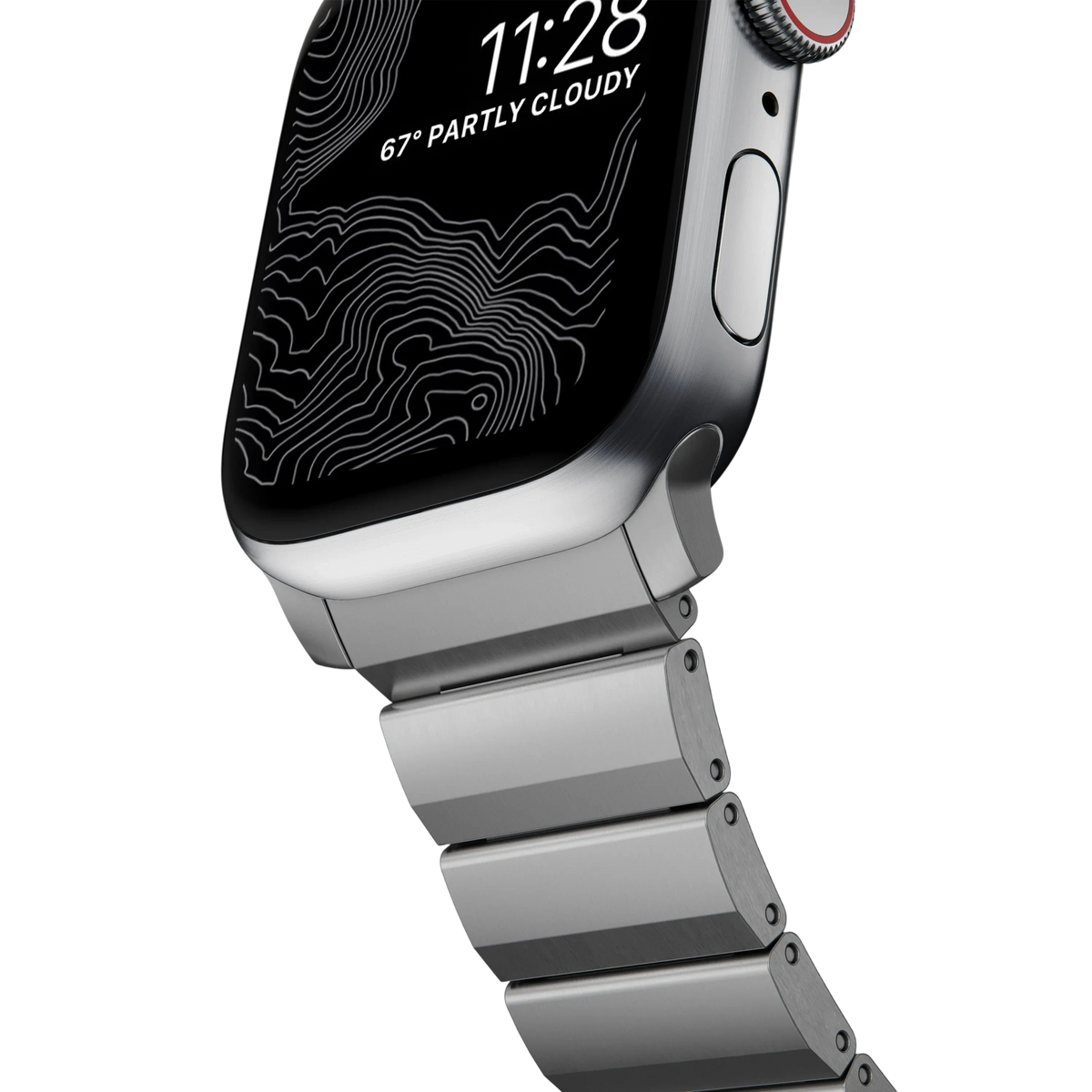 Nomad Titanium Band for Apple Watch 42mm / 41mm - Natural Hardware