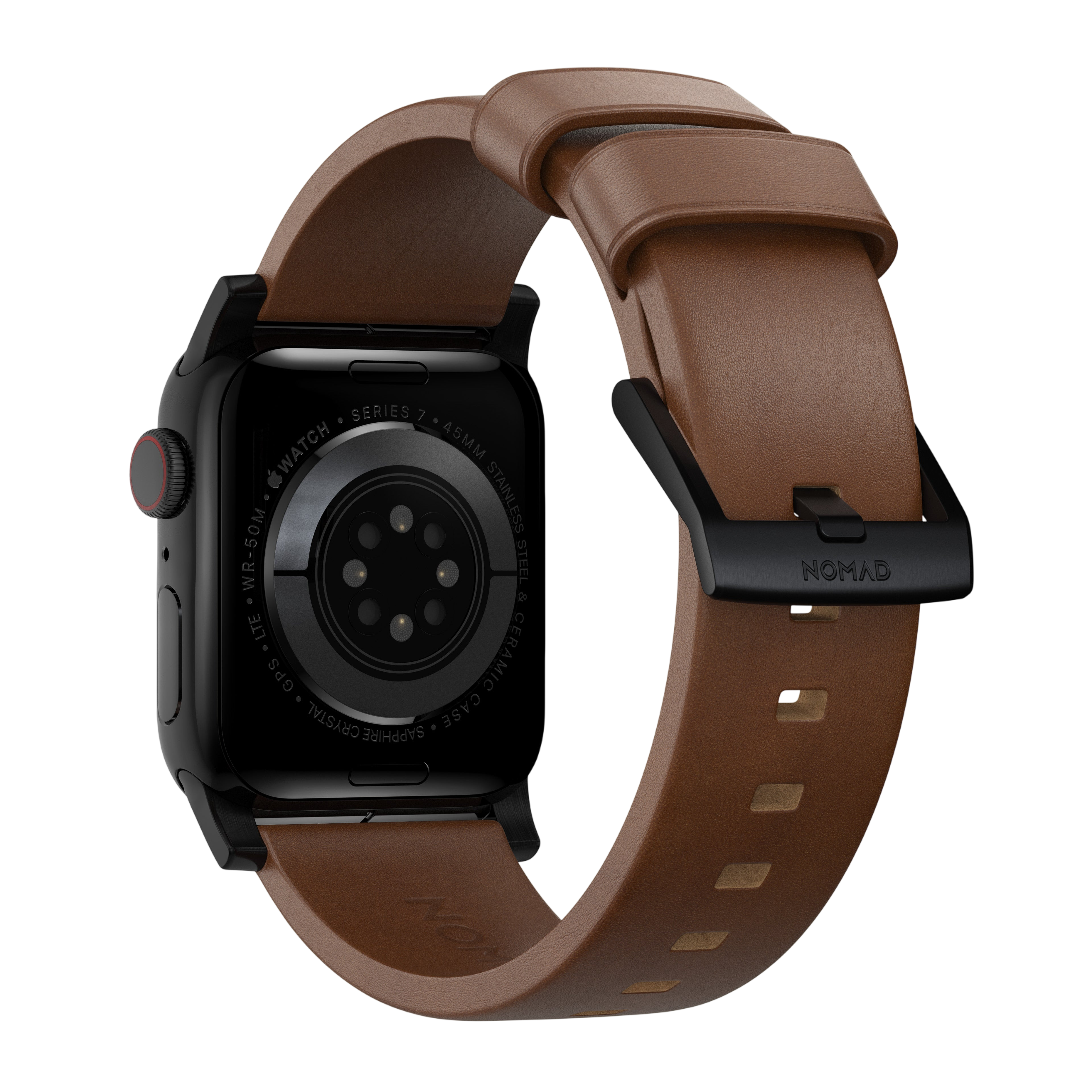 Nomad Modern Leather Band for Apple Watch Ultra 3 / 2 / 1 - 49mm - Brown