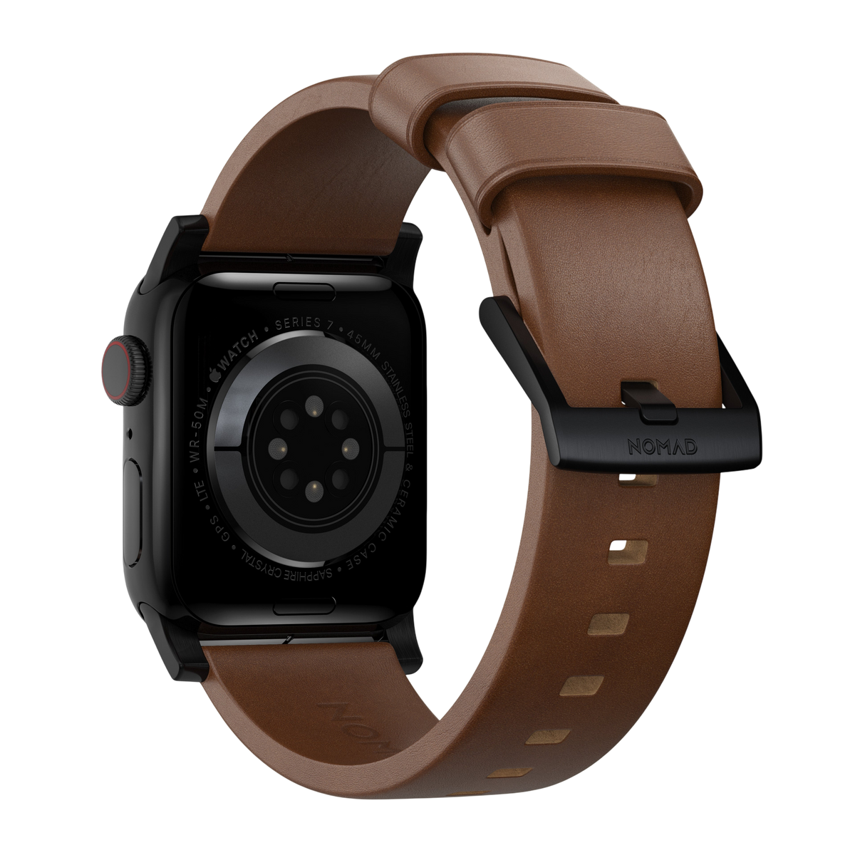 Nomad Modern Leather Band for Apple Watch Ultra 3 / 2 / 1 - 49mm - Brown