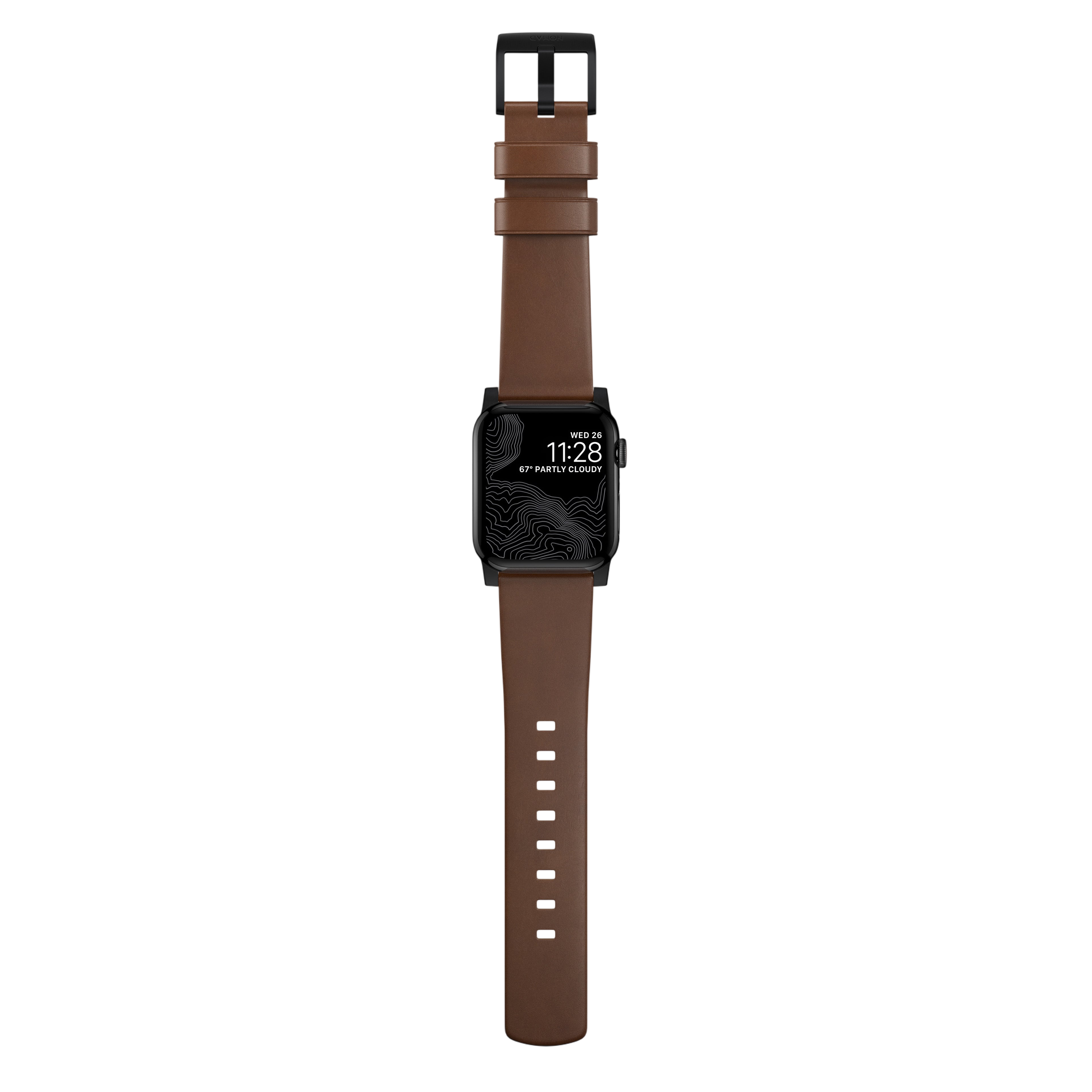 Nomad Modern Leather Band for Apple Watch Ultra 3 / 2 / 1 - 49mm - Brown