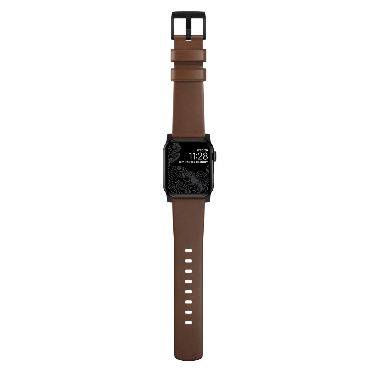 Nomad Modern Leather Band for Apple Watch Ultra 3 / 2 / 1 - 49mm - Brown