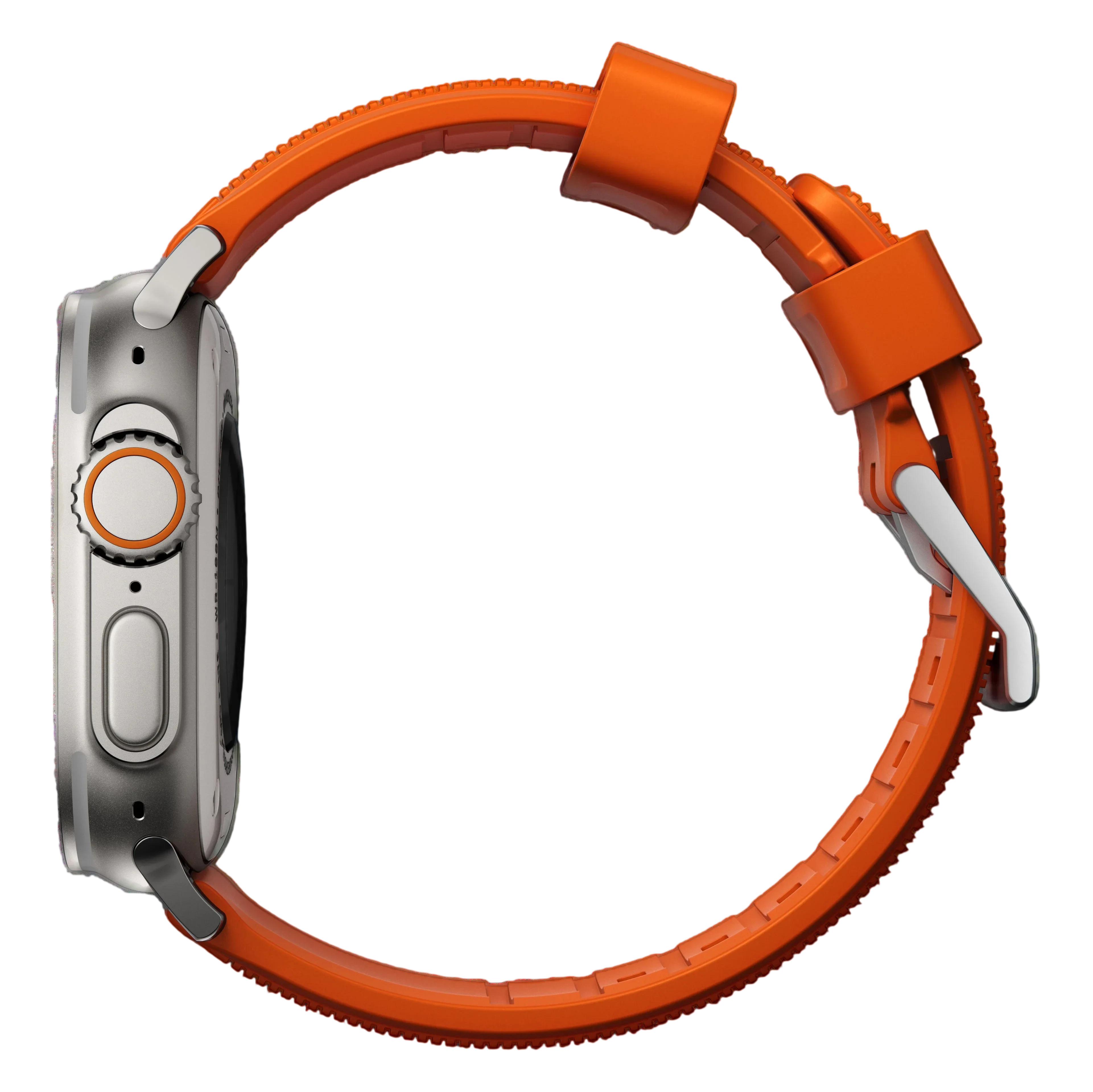 Nomad Rugged Band for Apple Watch Ultra 49mm - Ultra Orange