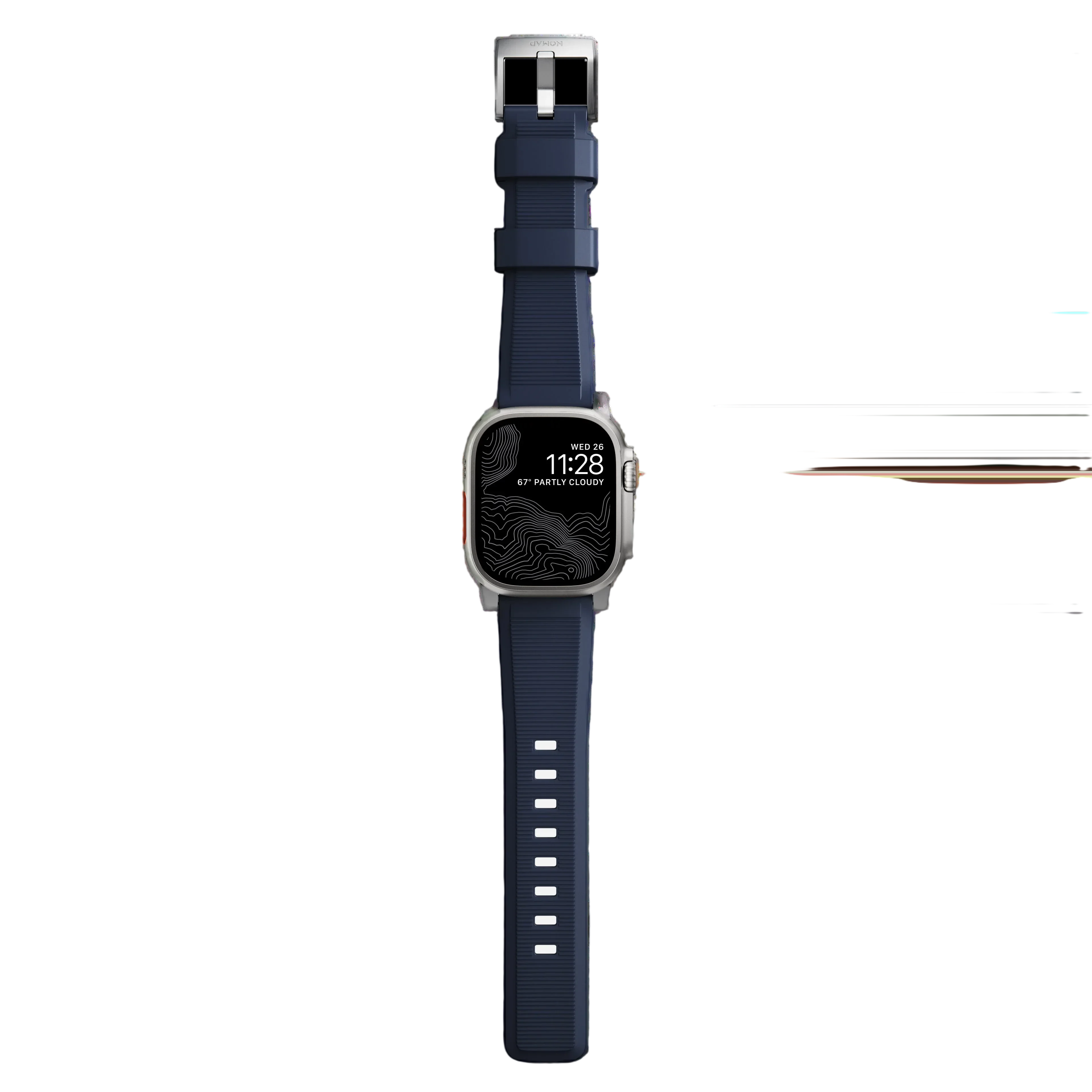 Nomad Rugged Band for Apple Watch Ultra 49mm - Atlantic Blue