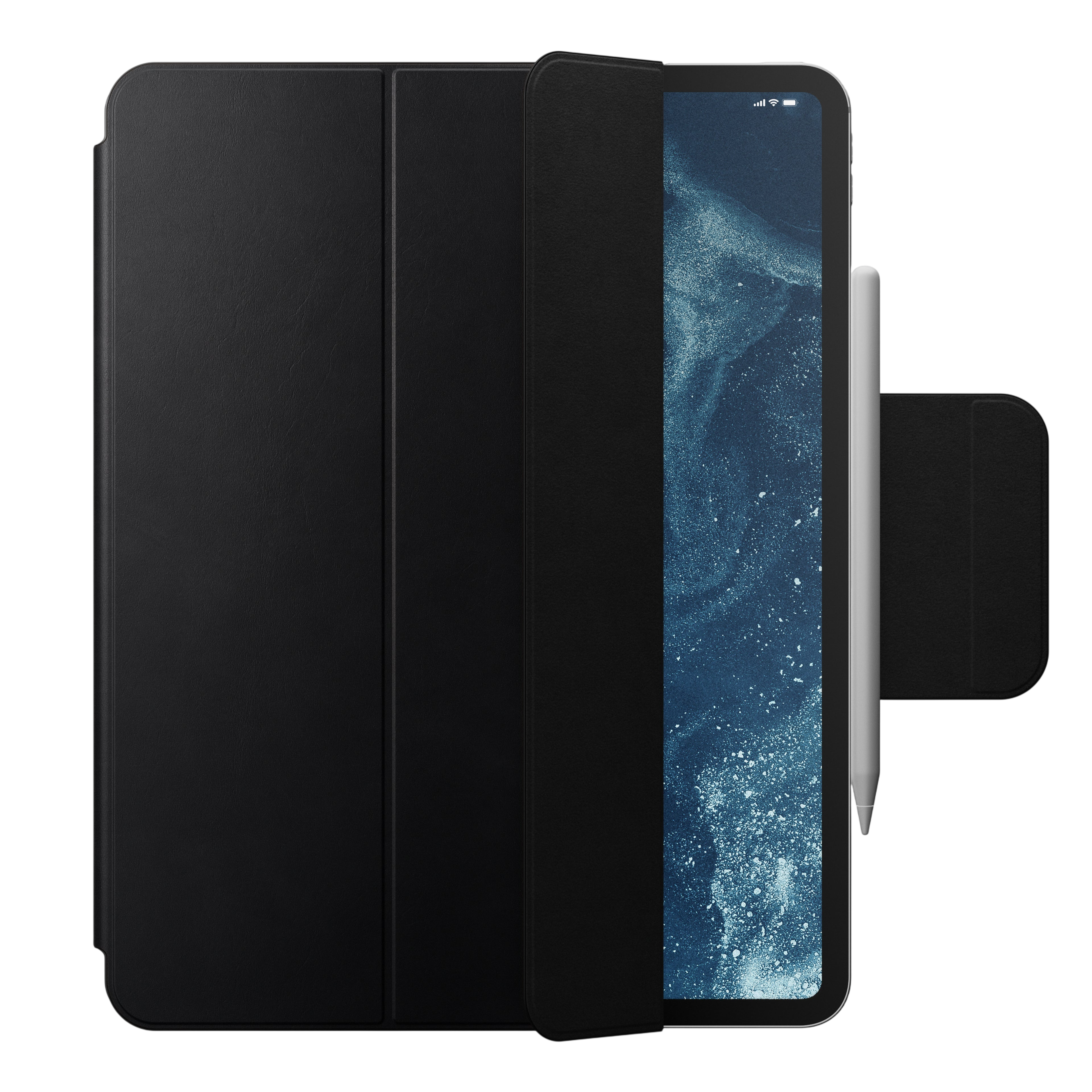 Nomad Modern Leather Folio Case for iPad Pro 13" (M5 / M4) - Black #color_black