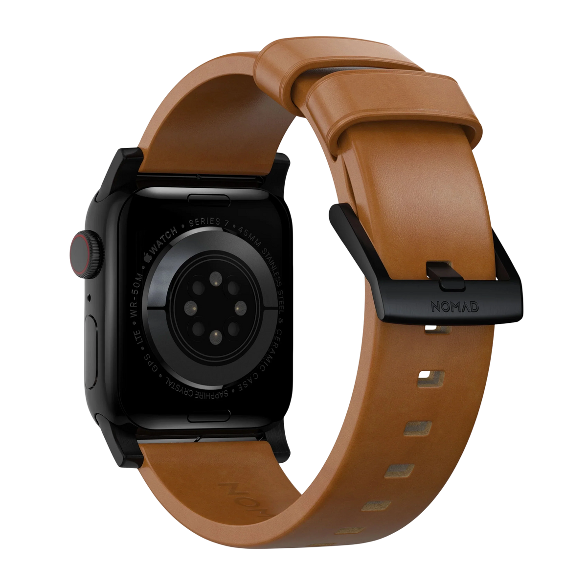 Nomad Modern Leather Band for Apple Watch Ultra 3 / 2 / 1 - 49mm - English Tan