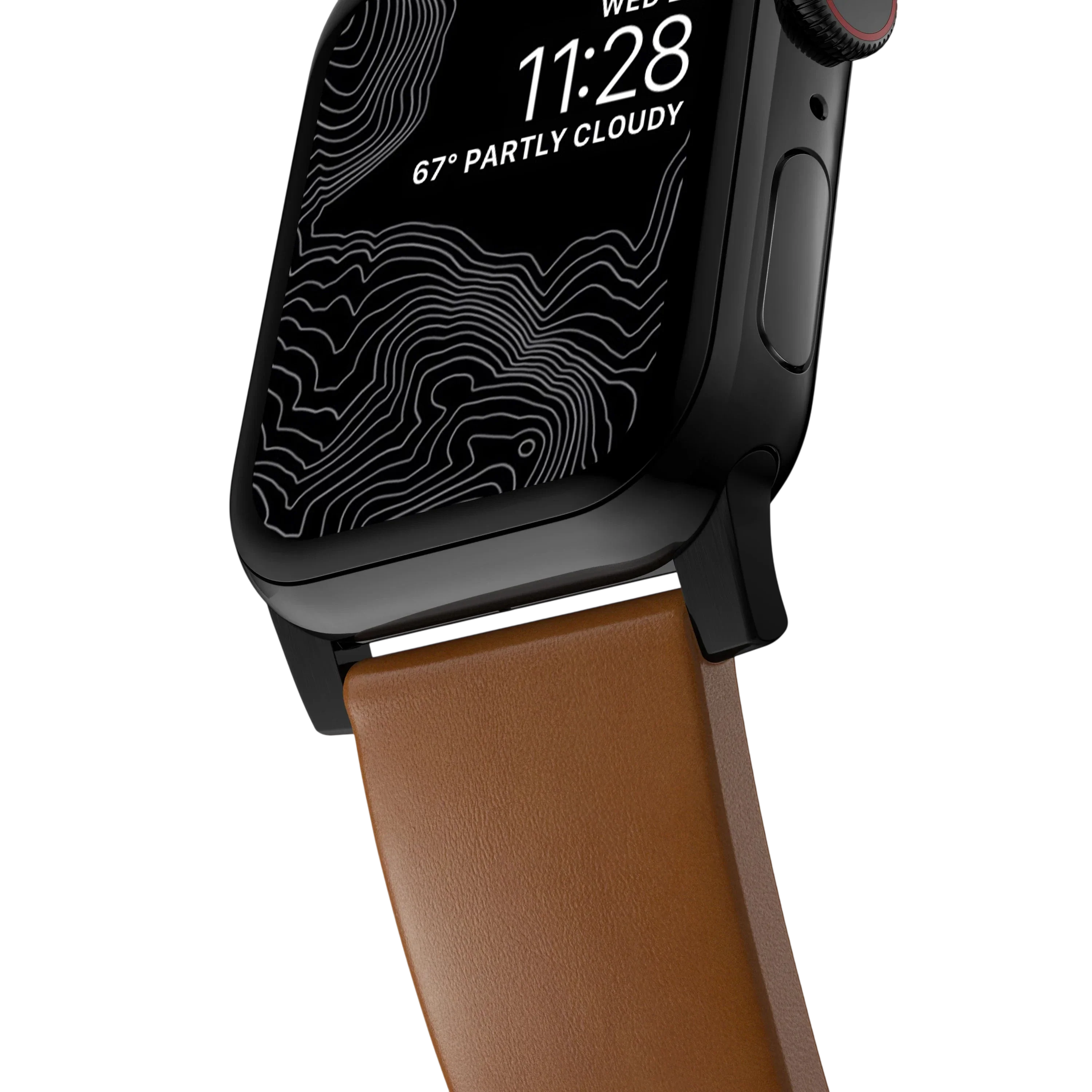 Nomad Modern Leather Band for Apple Watch Ultra 3 / 2 / 1 - 49mm - English Tan