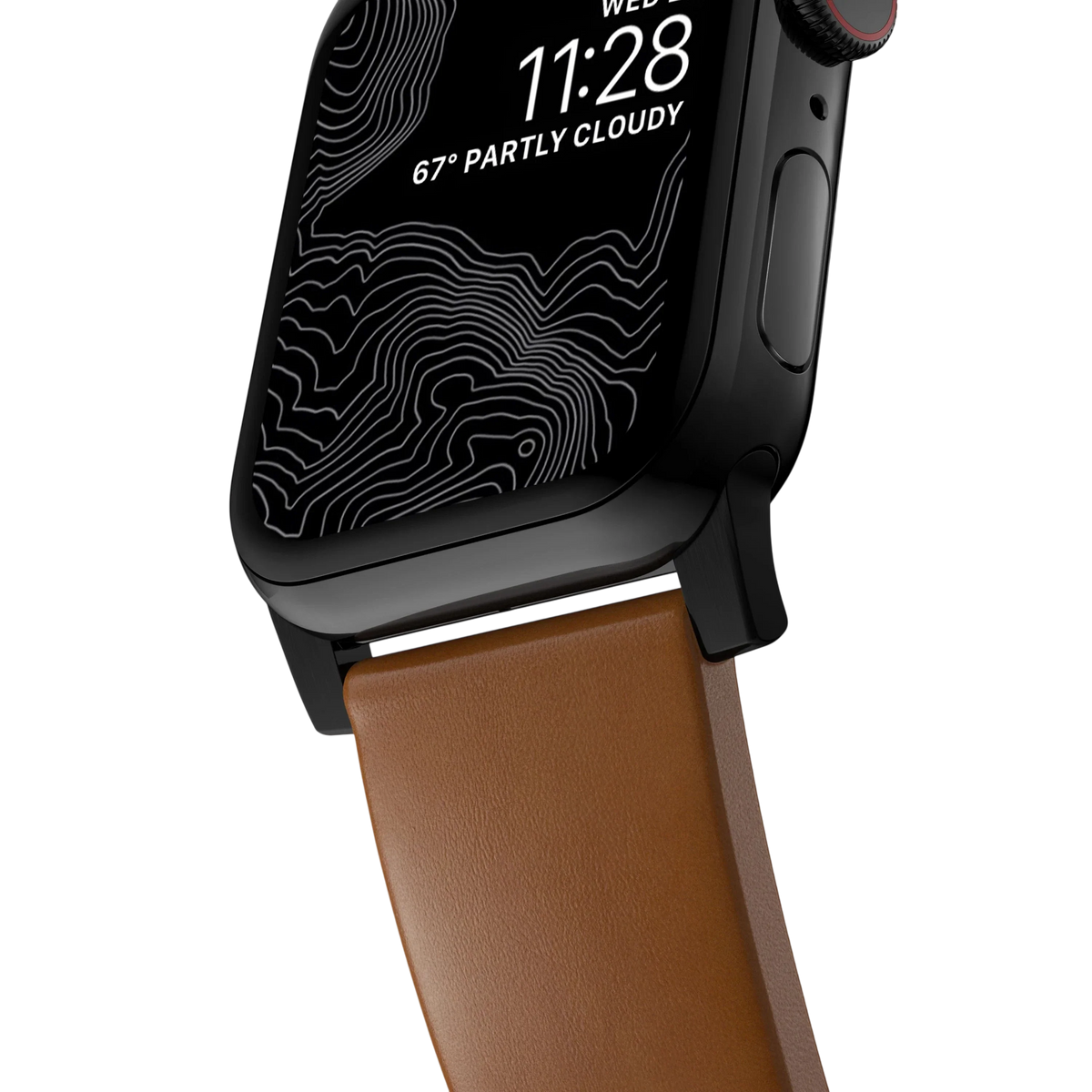 Nomad Modern Leather Band for Apple Watch Ultra 3 / 2 / 1 - 49mm - English Tan