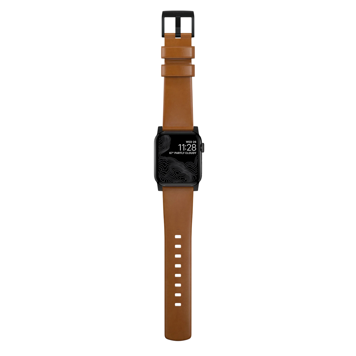Nomad Modern Leather Band for Apple Watch Ultra 3 / 2 / 1 - 49mm - English Tan