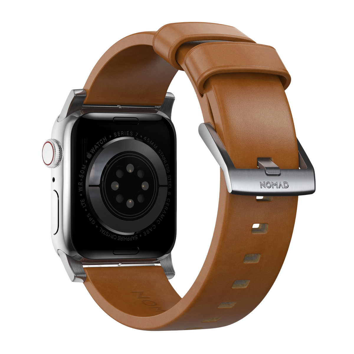Nomad Modern Leather Band for Apple Watch Ultra 3 / 2 / 1 - 49mm - English Tan