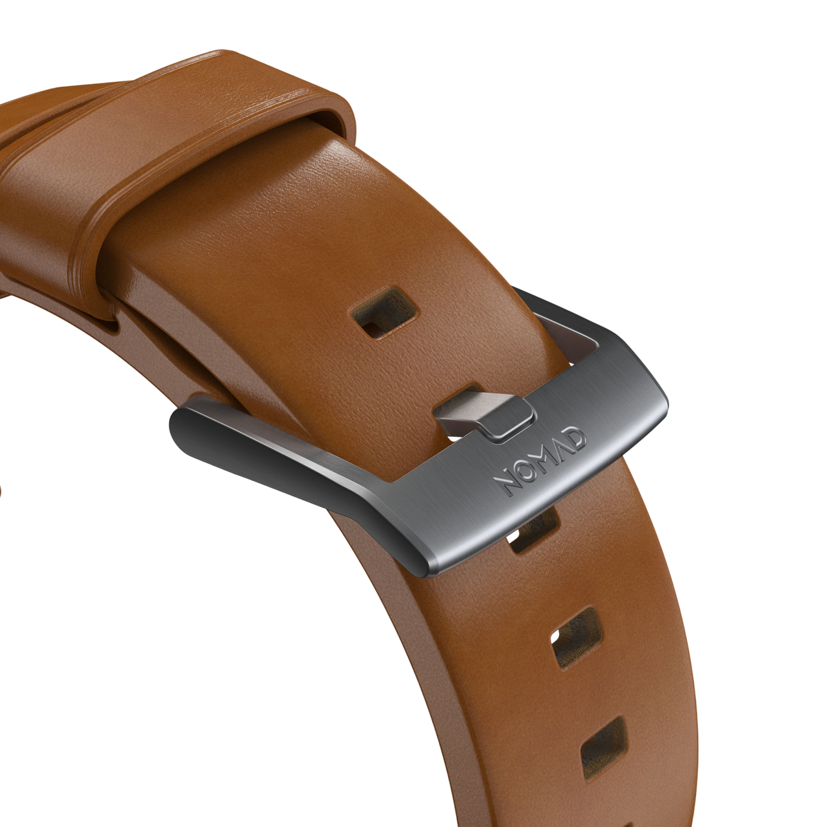 Nomad Modern Leather Band for Apple Watch Ultra 3 / 2 / 1 - 49mm - English Tan