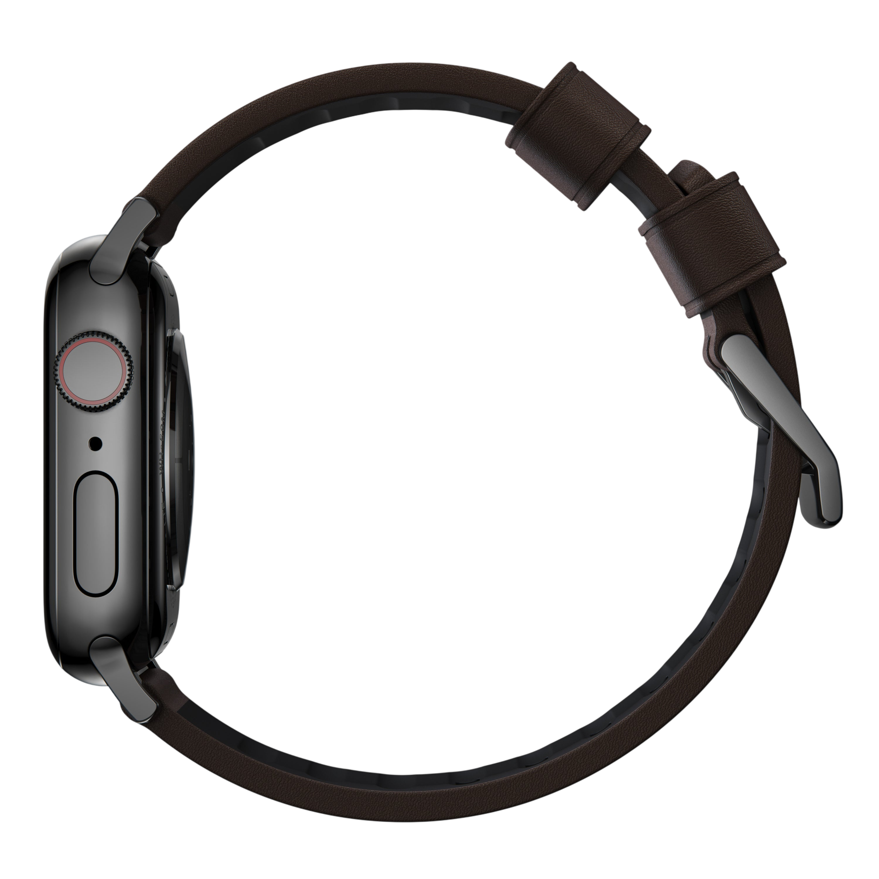 Nomad Active Band Pro Leather Band for Apple Watch 49mm / 46mm / 45mm - Rustic Brown