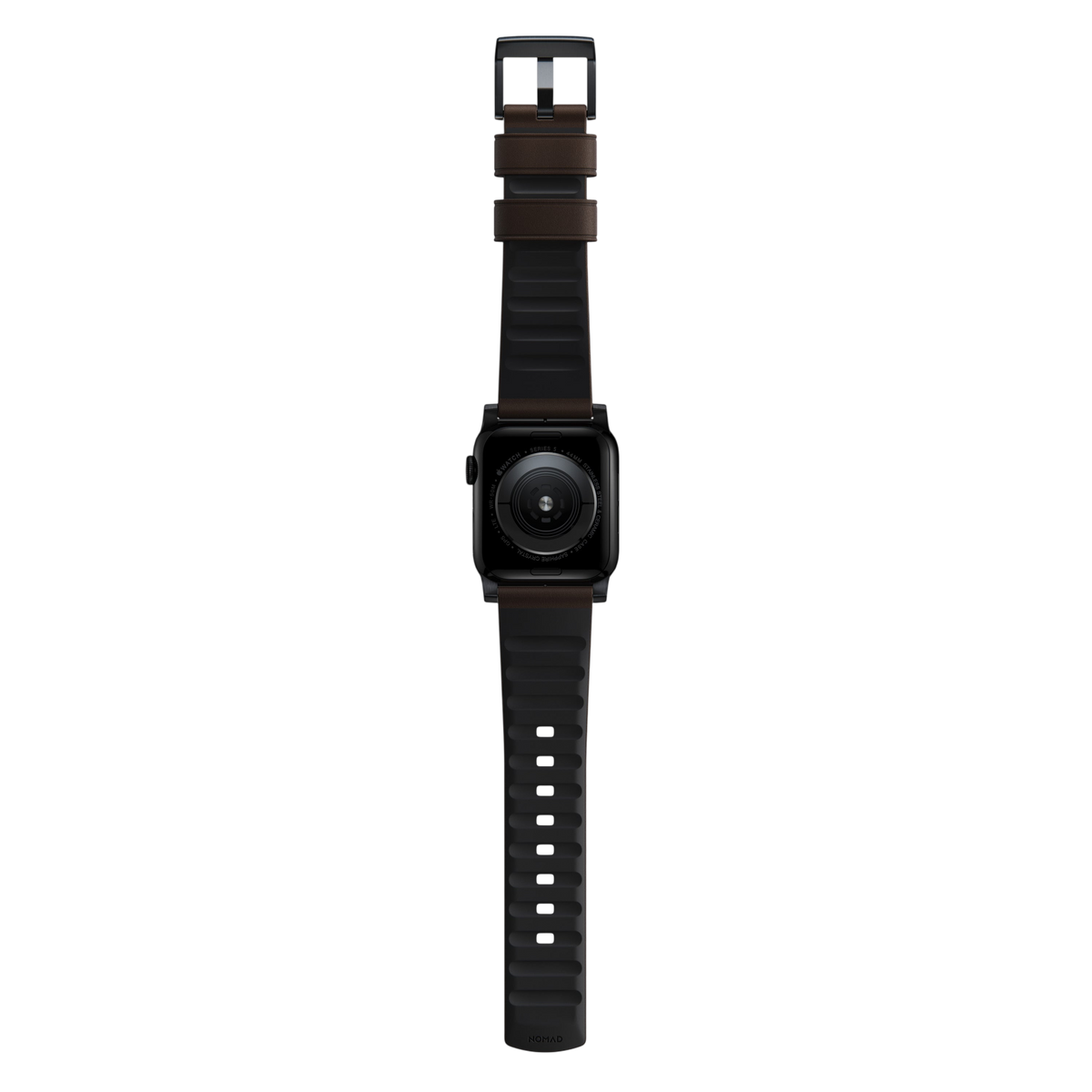Nomad Active Band Pro Leather Band for Apple Watch 49mm / 46mm / 45mm - Rustic Brown
